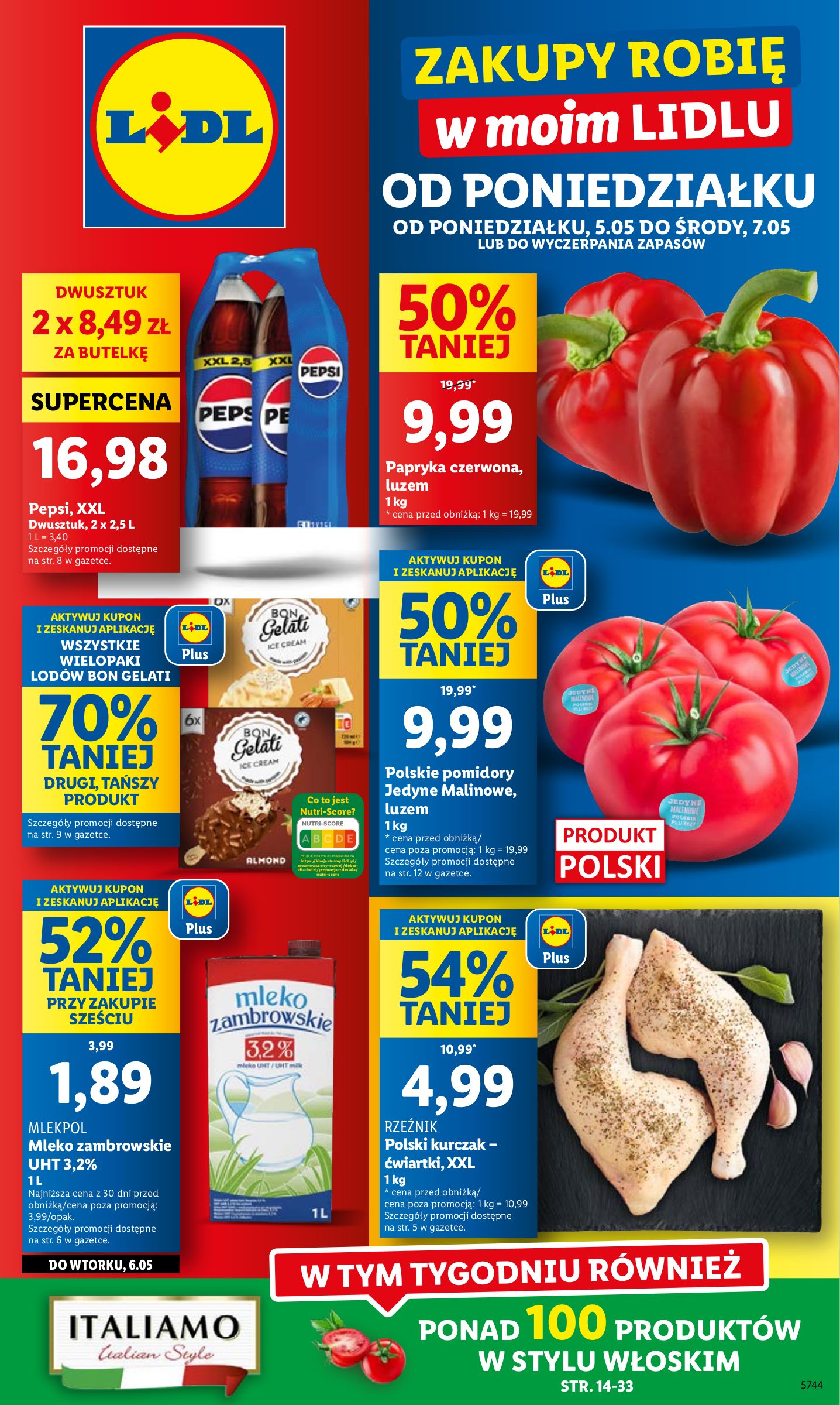lidl - Lidl gazetka ważna od 05.05. - 07.05.
