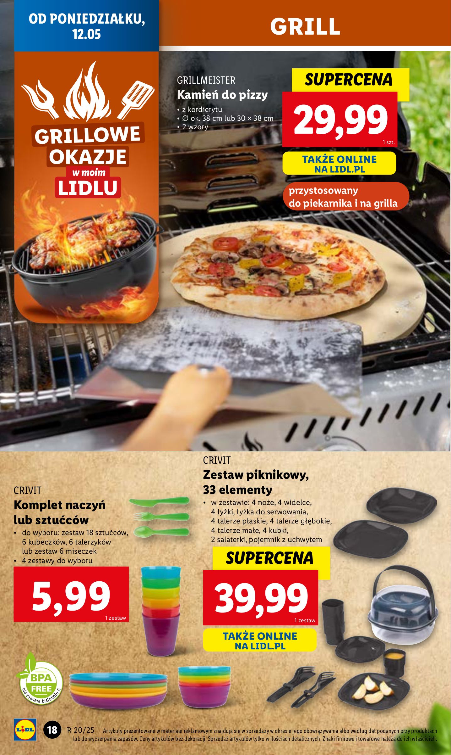 lidl - Lidl - Katalog Okazji gazetka ważna od 12.05. - 17.05. - page: 20 lidl - Lidl - Katalog Okazji gazetka ważna od 12.05. - 17.05. - page: 20