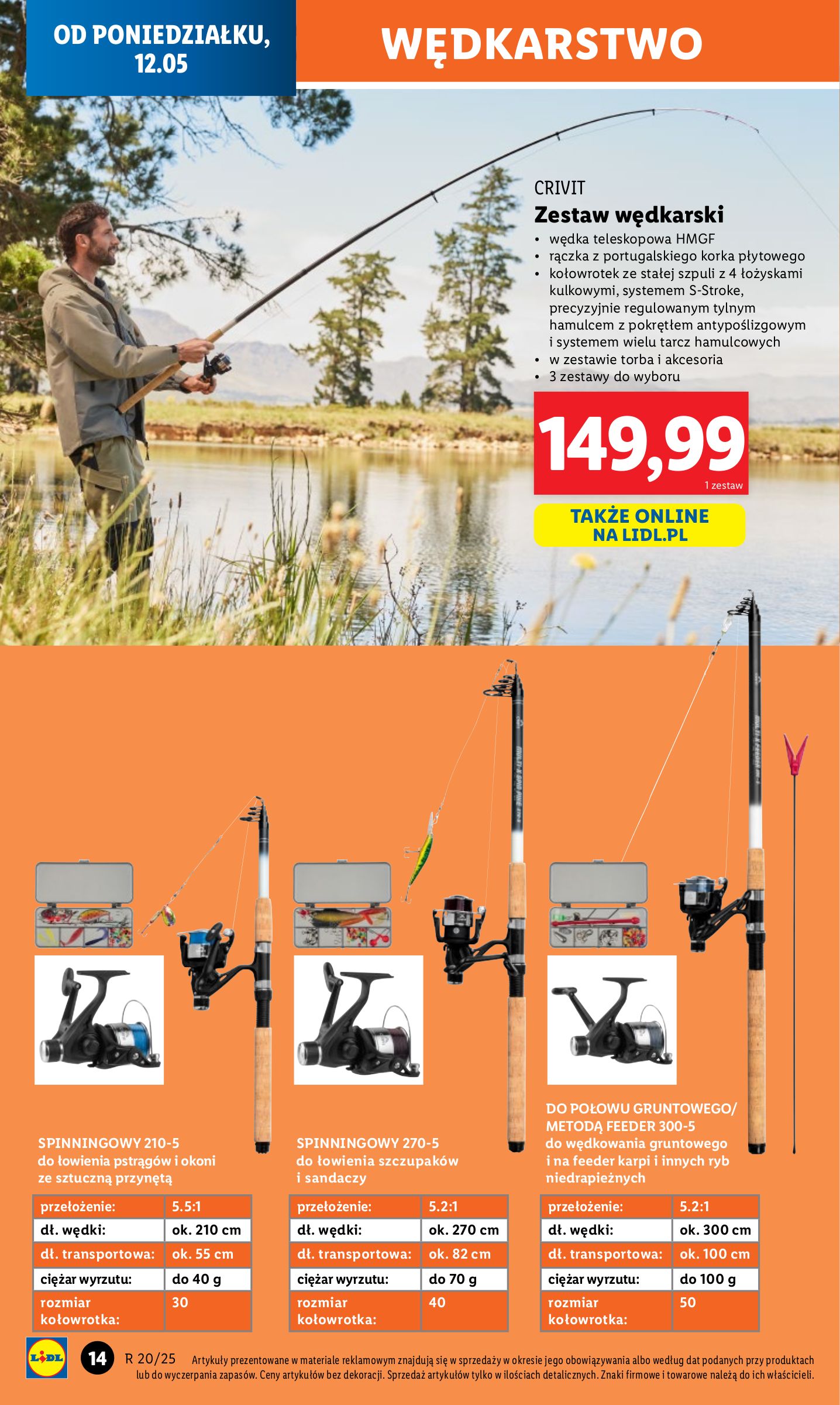 lidl - Lidl - Katalog Okazji gazetka ważna od 12.05. - 17.05. - page: 14 lidl - Lidl - Katalog Okazji gazetka ważna od 12.05. - 17.05. - page: 14