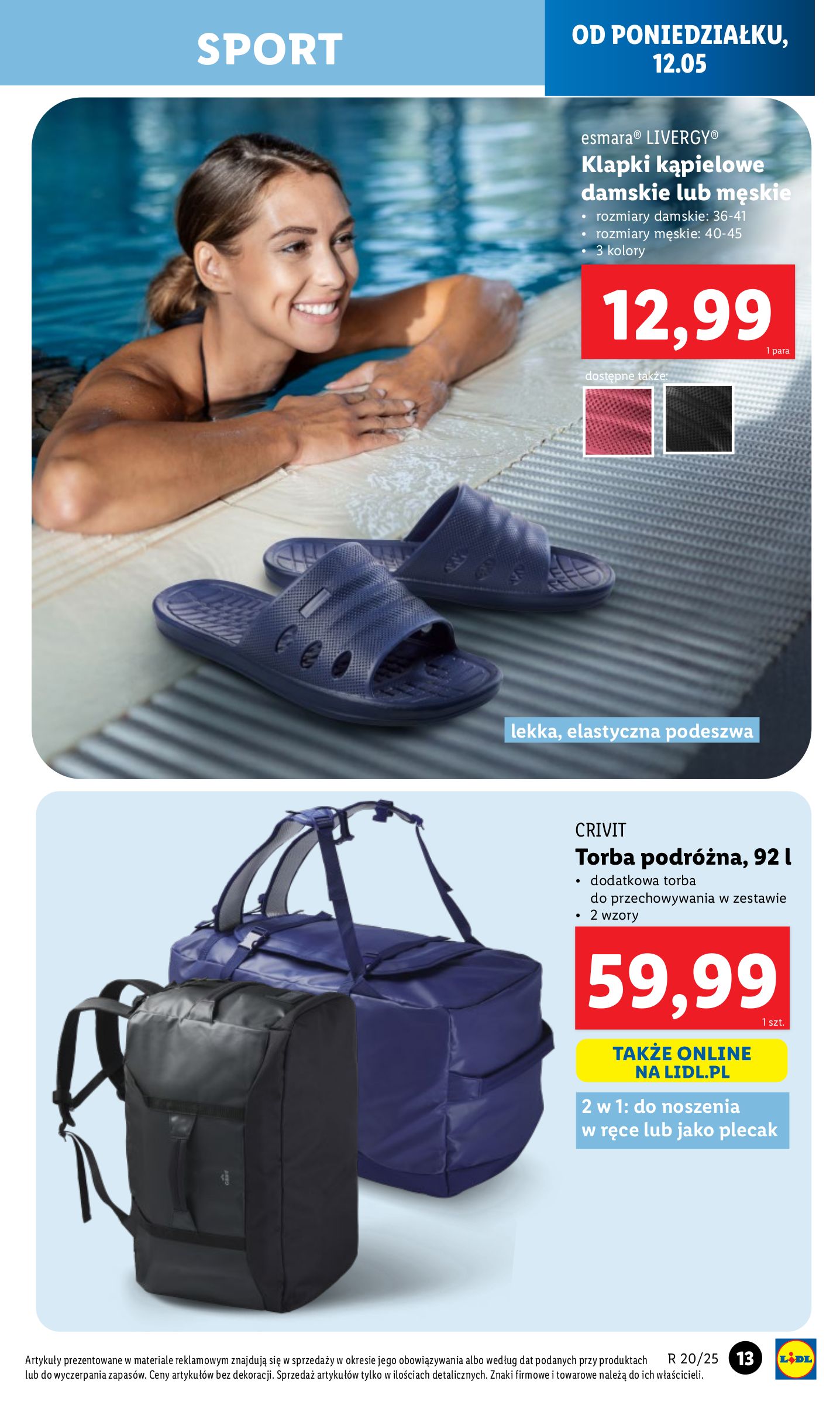 lidl - Lidl - Katalog Okazji gazetka ważna od 12.05. - 17.05. - page: 13 lidl - Lidl - Katalog Okazji gazetka ważna od 12.05. - 17.05. - page: 13