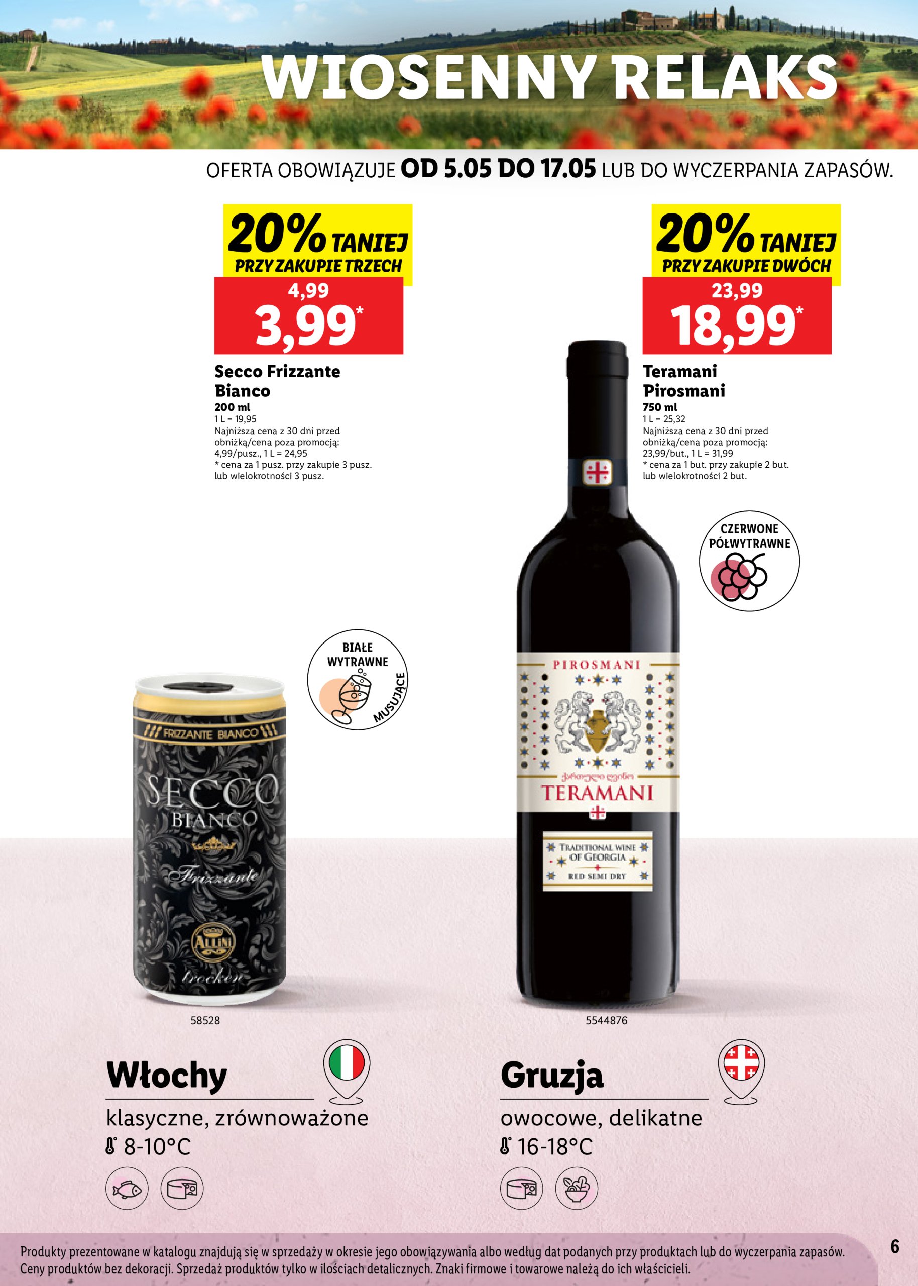 lidl - Lidl - Karta win gazetka ważna od 05.05. - 31.05. - page: 6