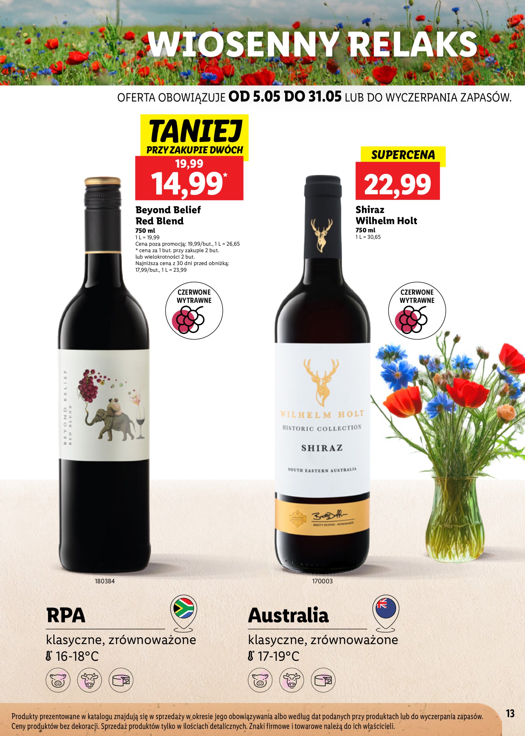 lidl - Lidl - Karta win gazetka ważna od 05.05. - 31.05. - page: 13