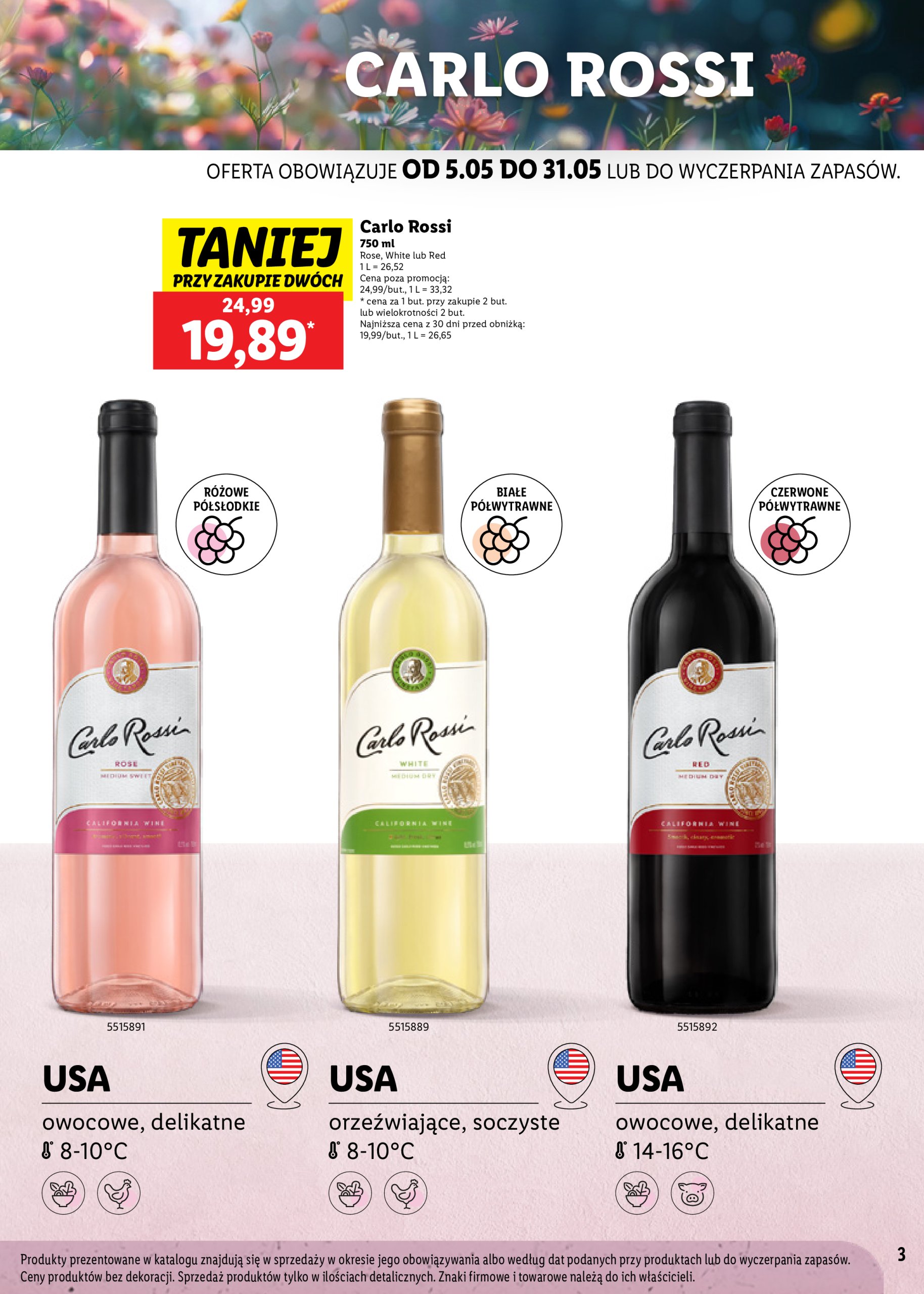 lidl - Lidl - Karta win gazetka ważna od 05.05. - 31.05. - page: 3