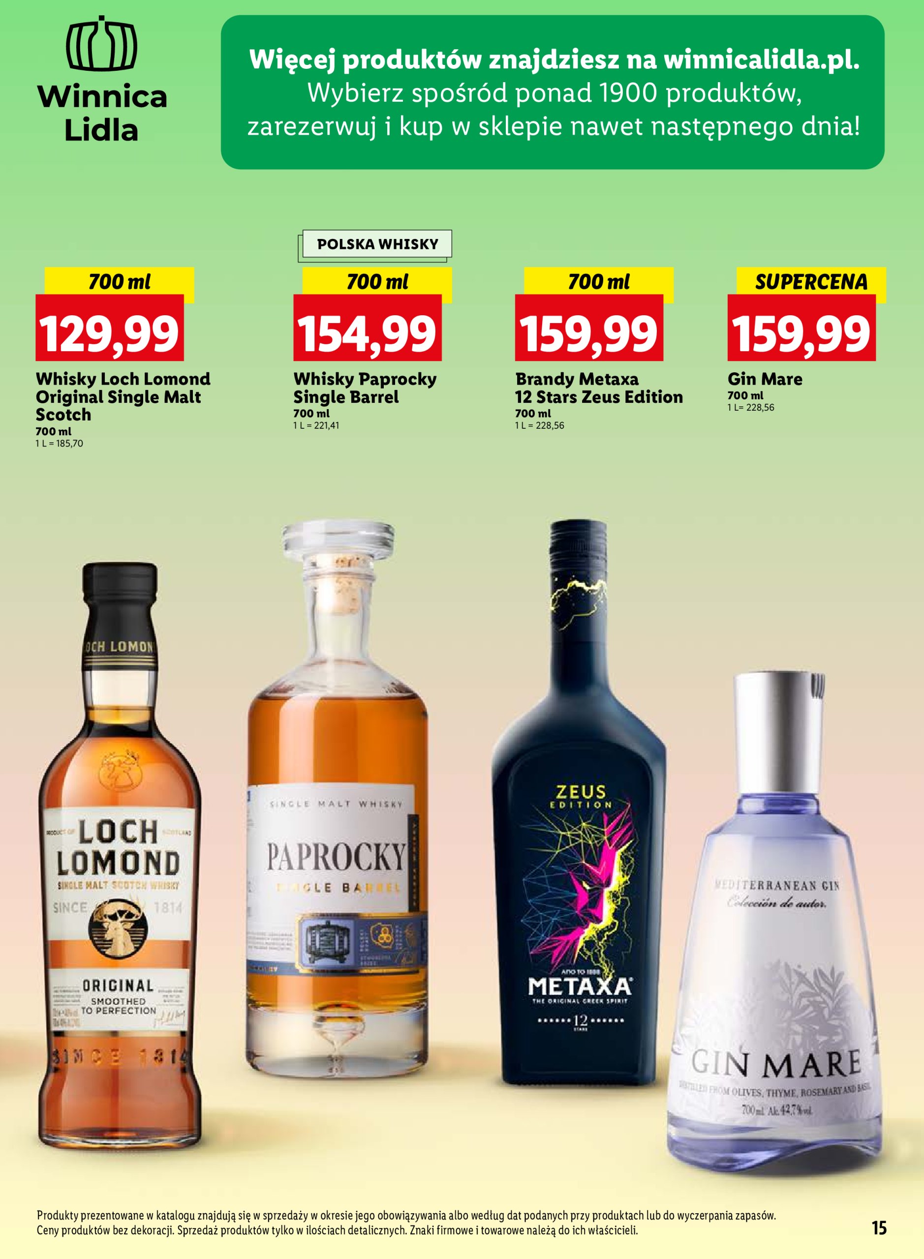 lidl - Lidl - Katalog alkoholi mocnych gazetka ważna od 05.05. - 07.06. - page: 15