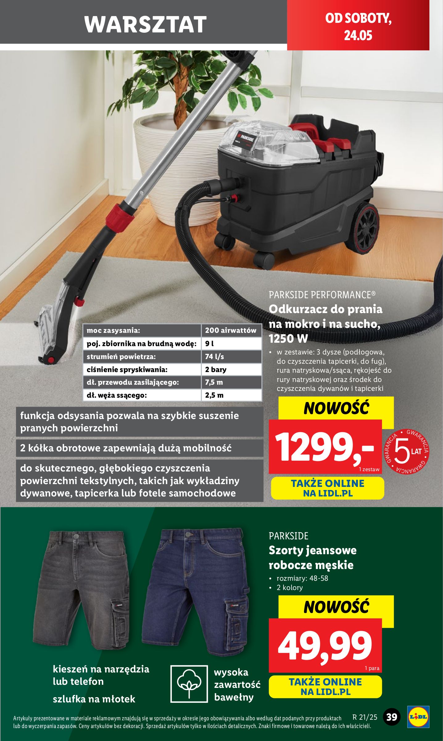 lidl - Lidl - Katalog Okazji gazetka ważna od 19.05. - 24.05. - page: 49 lidl - Lidl - Katalog Okazji gazetka ważna od 19.05. - 24.05. - page: 49