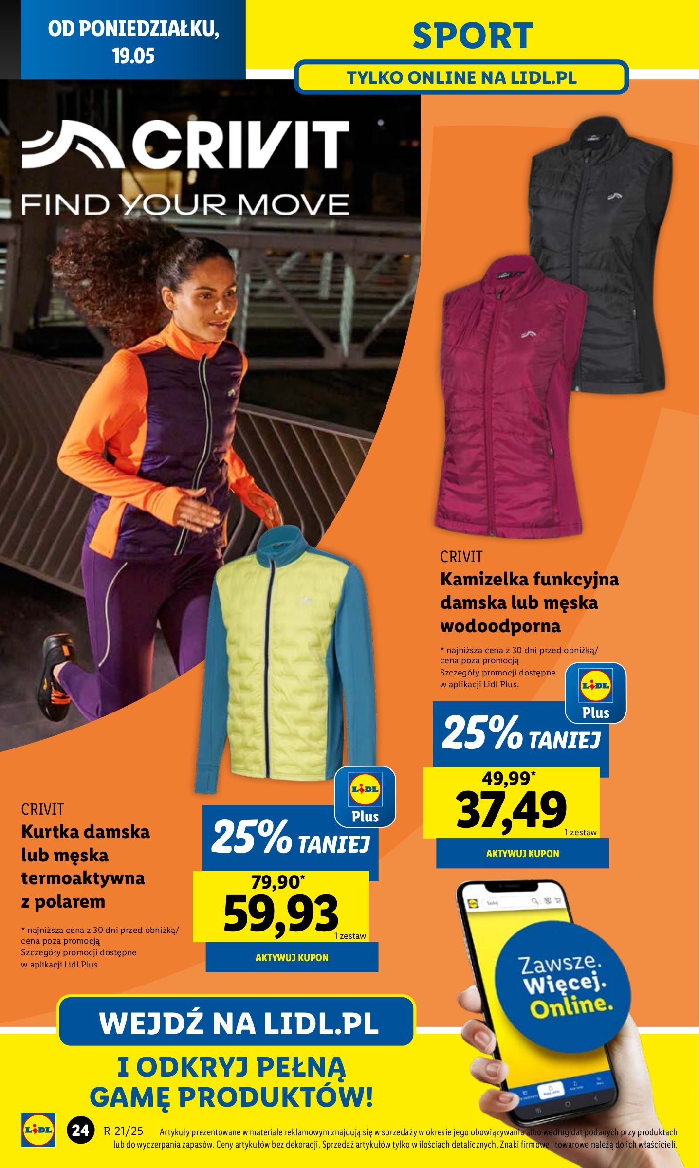 lidl - Lidl - Katalog Okazji gazetka ważna od 19.05. - 24.05. - page: 18 lidl - Lidl - Katalog Okazji gazetka ważna od 19.05. - 24.05. - page: 18