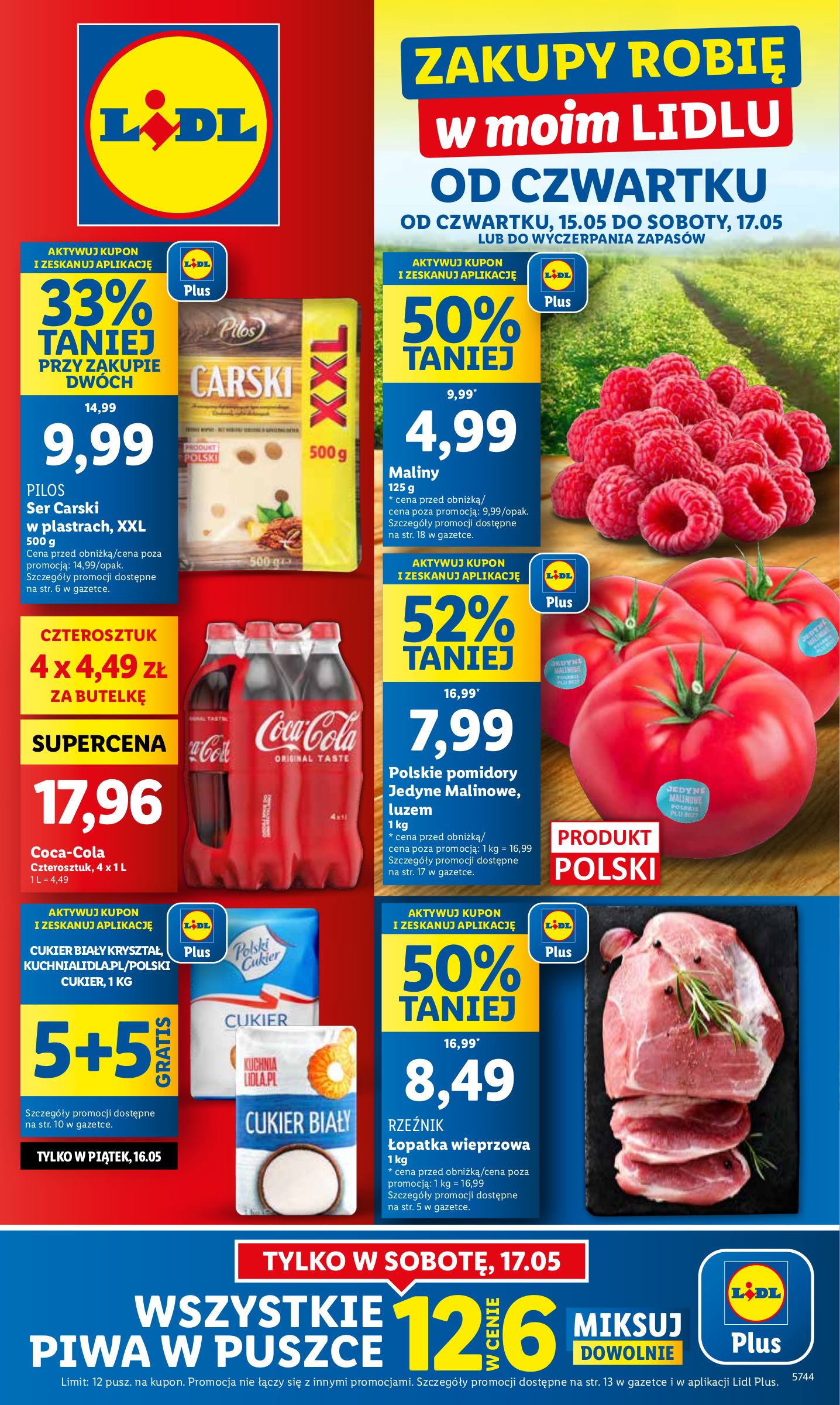 lidl - Lidl gazetka ważna od 15.05. - 17.05.