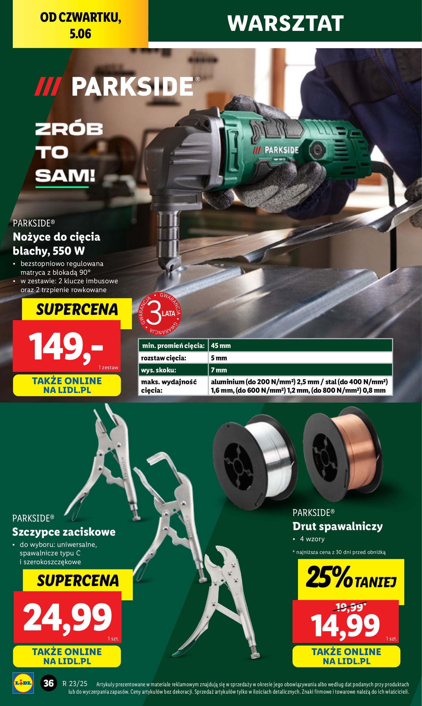 lidl - Lidl - Katalog Okazji gazetka ważna od 02.06. - 07.06. - page: 44 lidl - Lidl - Katalog Okazji gazetka ważna od 02.06. - 07.06. - page: 44