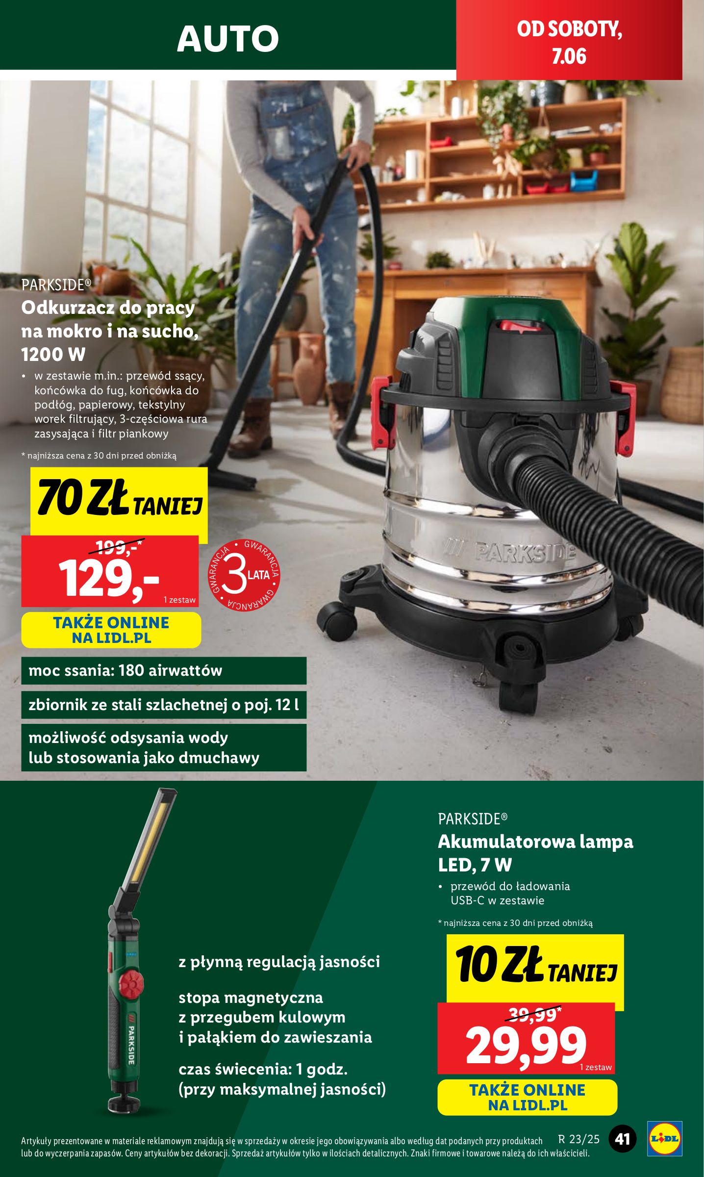 lidl - Lidl - Katalog Okazji gazetka ważna od 02.06. - 07.06. - page: 49 lidl - Lidl - Katalog Okazji gazetka ważna od 02.06. - 07.06. - page: 49