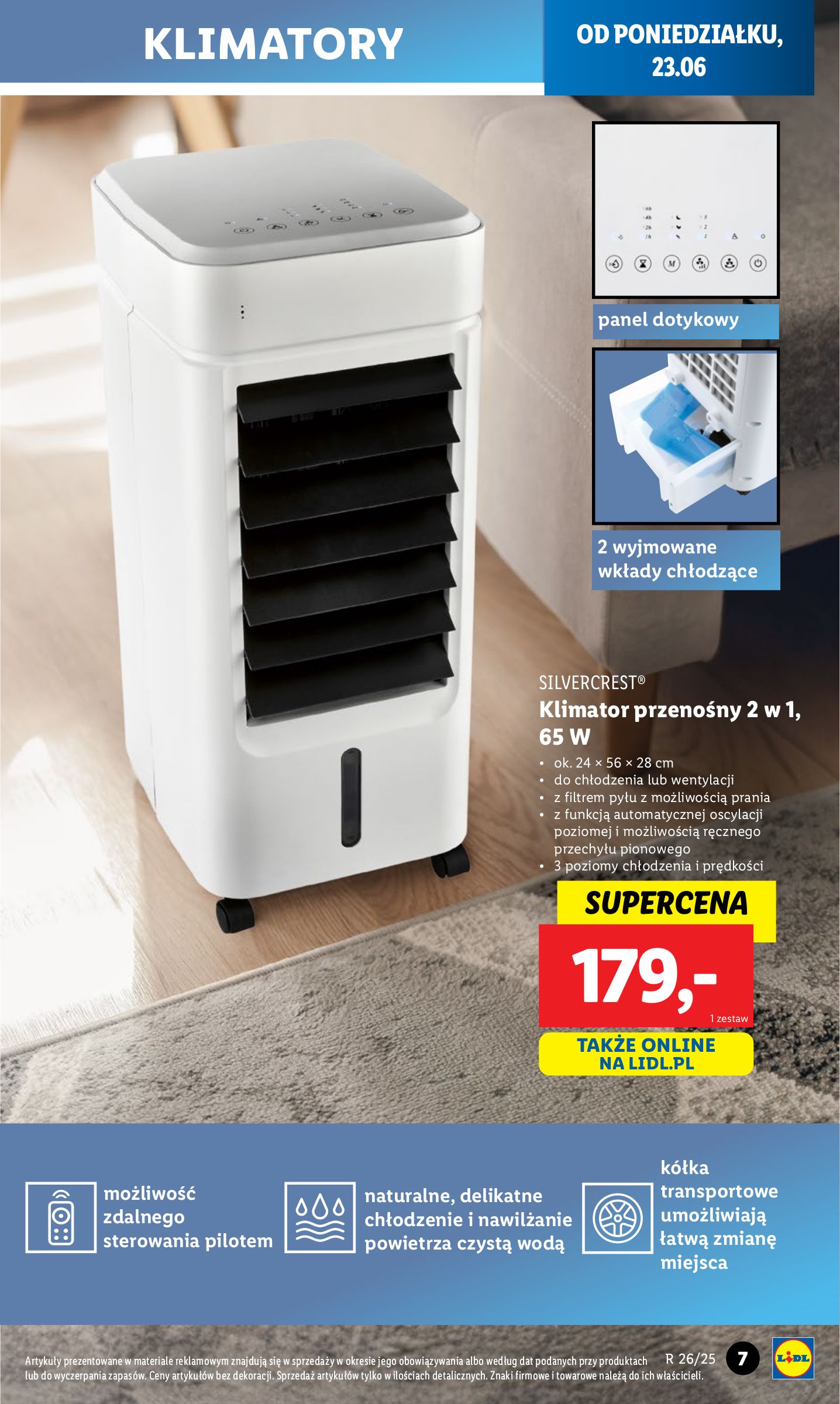 lidl - Gazetka Lidl - Katalog Okazji ważna od 23.06. - 29.06. - page: 7 lidl - Gazetka Lidl - Katalog Okazji ważna od 23.06. - 29.06. - page: 7