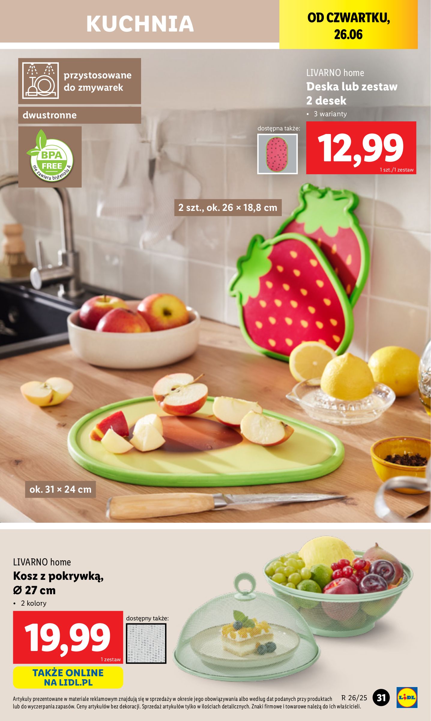 lidl - Gazetka Lidl - Katalog Okazji ważna od 23.06. - 29.06. - page: 33 lidl - Gazetka Lidl - Katalog Okazji ważna od 23.06. - 29.06. - page: 33