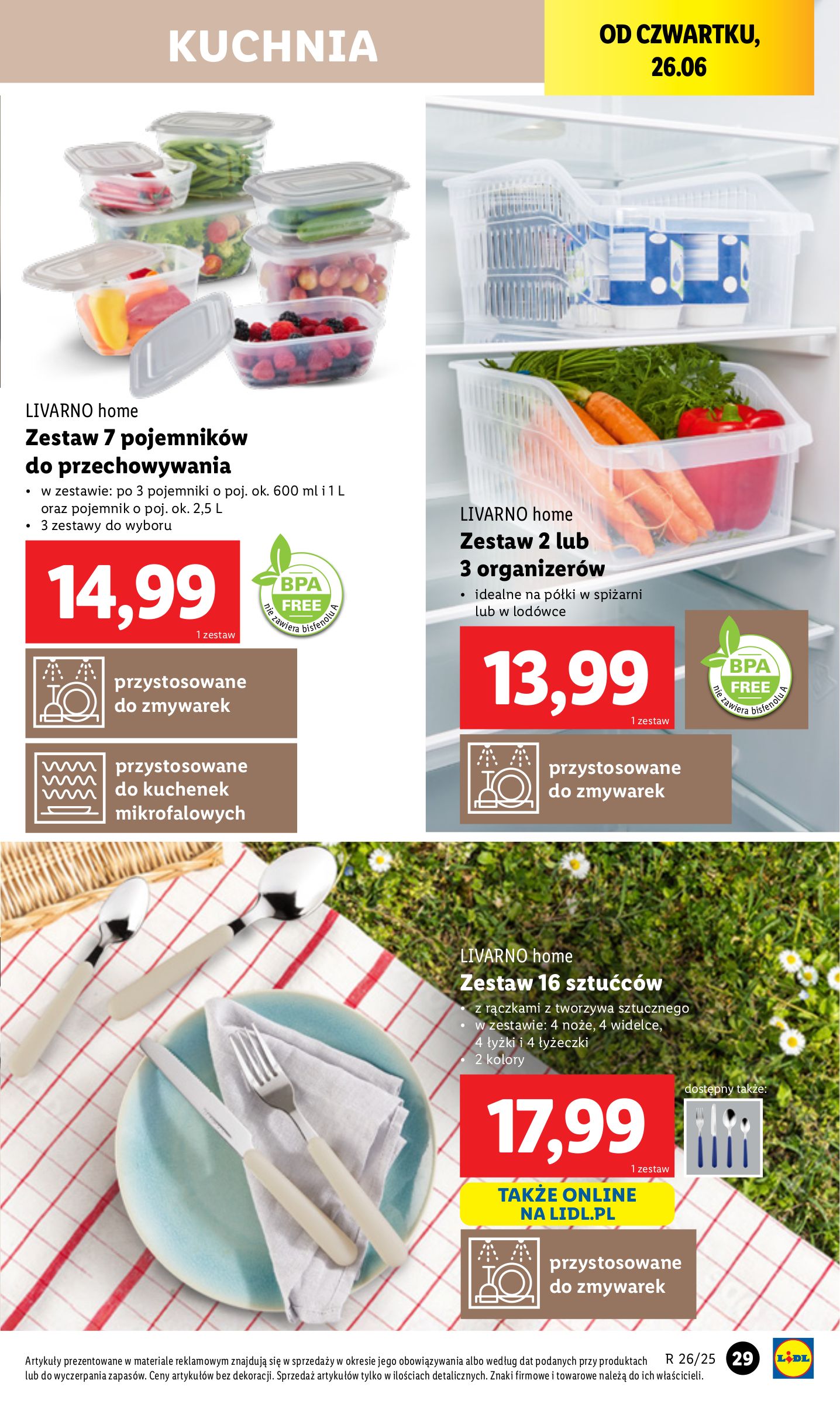 lidl - Gazetka Lidl - Katalog Okazji ważna od 23.06. - 29.06. - page: 31 lidl - Gazetka Lidl - Katalog Okazji ważna od 23.06. - 29.06. - page: 31