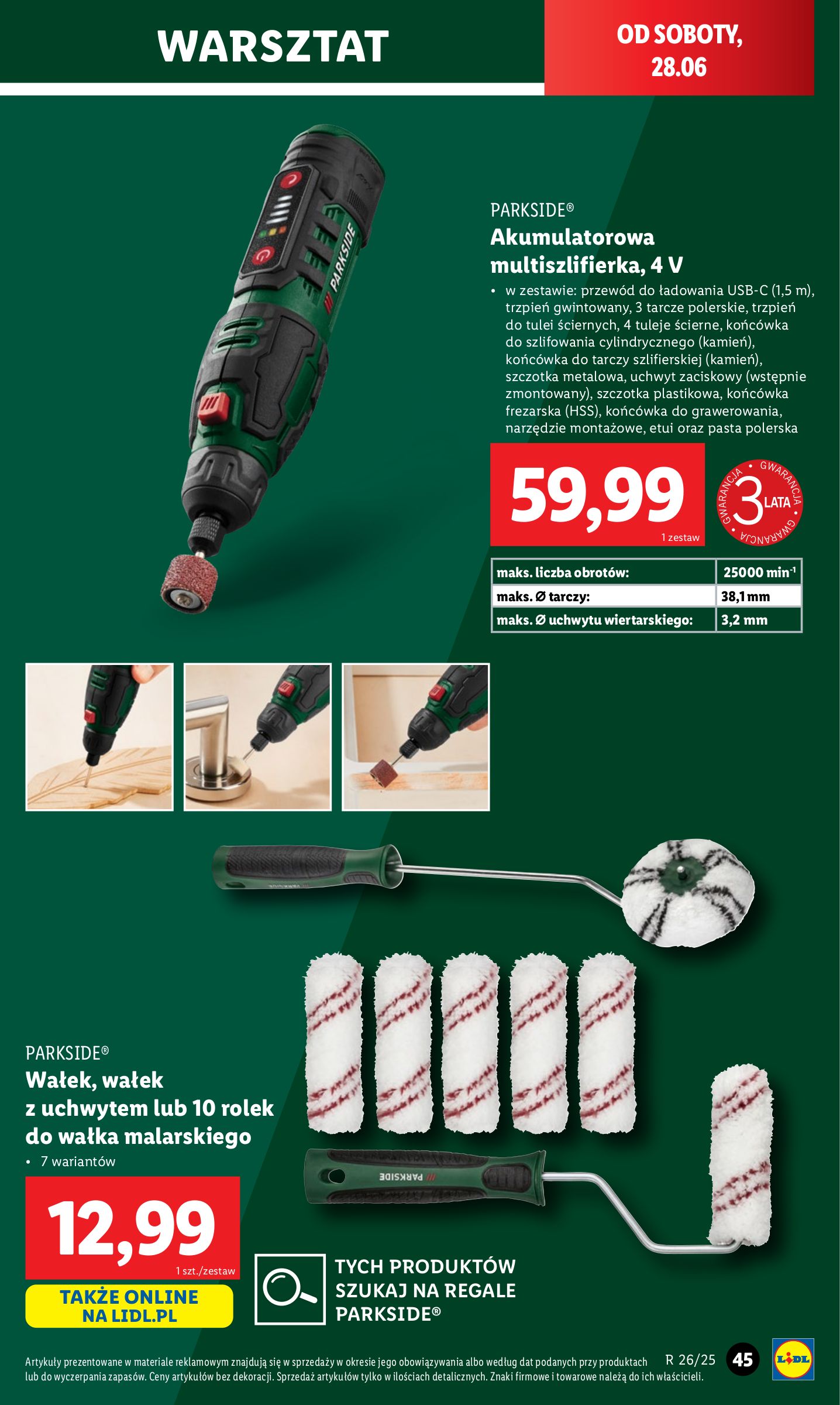 lidl - Gazetka Lidl - Katalog Okazji ważna od 23.06. - 29.06. - page: 47 lidl - Gazetka Lidl - Katalog Okazji ważna od 23.06. - 29.06. - page: 47