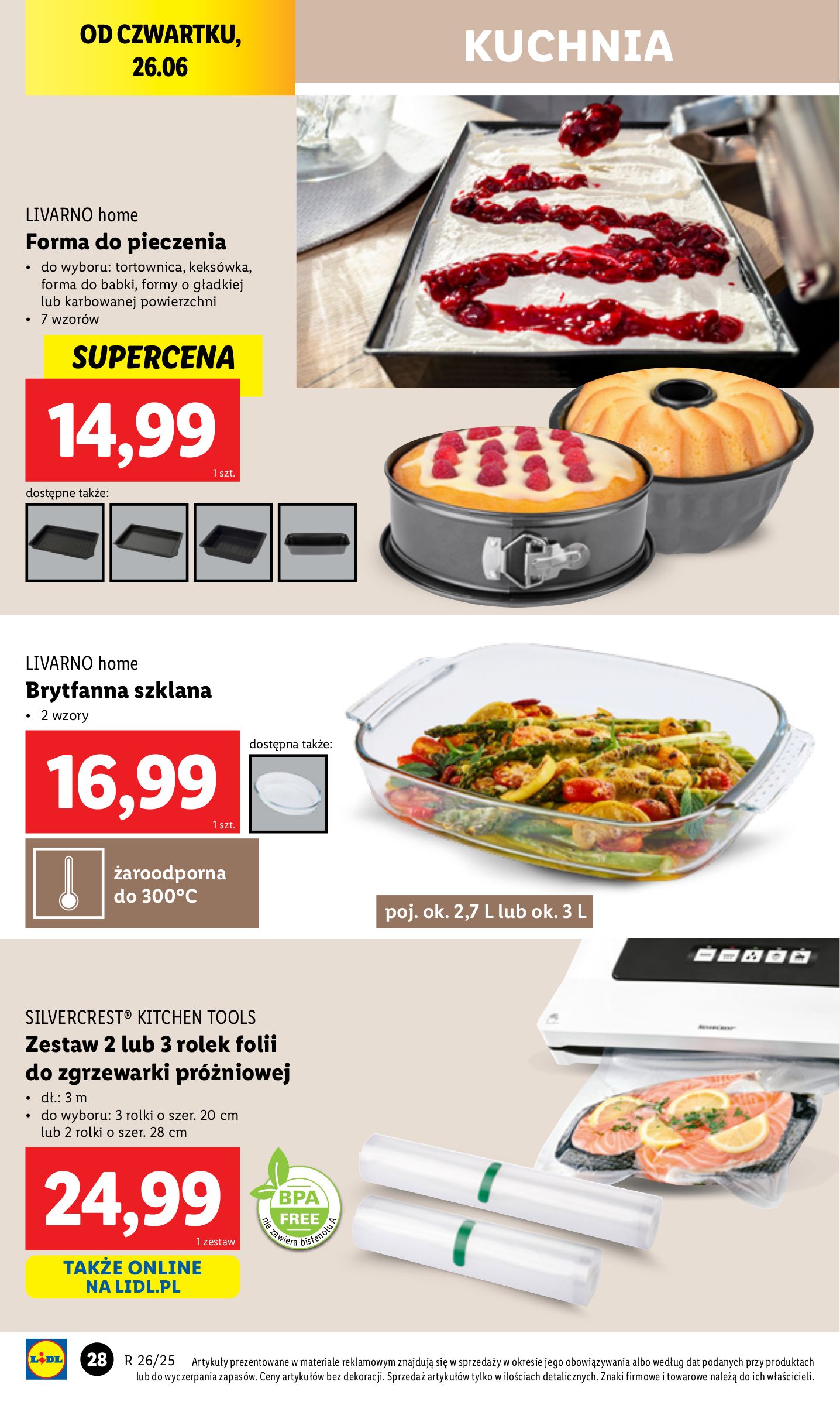 lidl - Gazetka Lidl - Katalog Okazji ważna od 23.06. - 29.06. - page: 30 lidl - Gazetka Lidl - Katalog Okazji ważna od 23.06. - 29.06. - page: 30