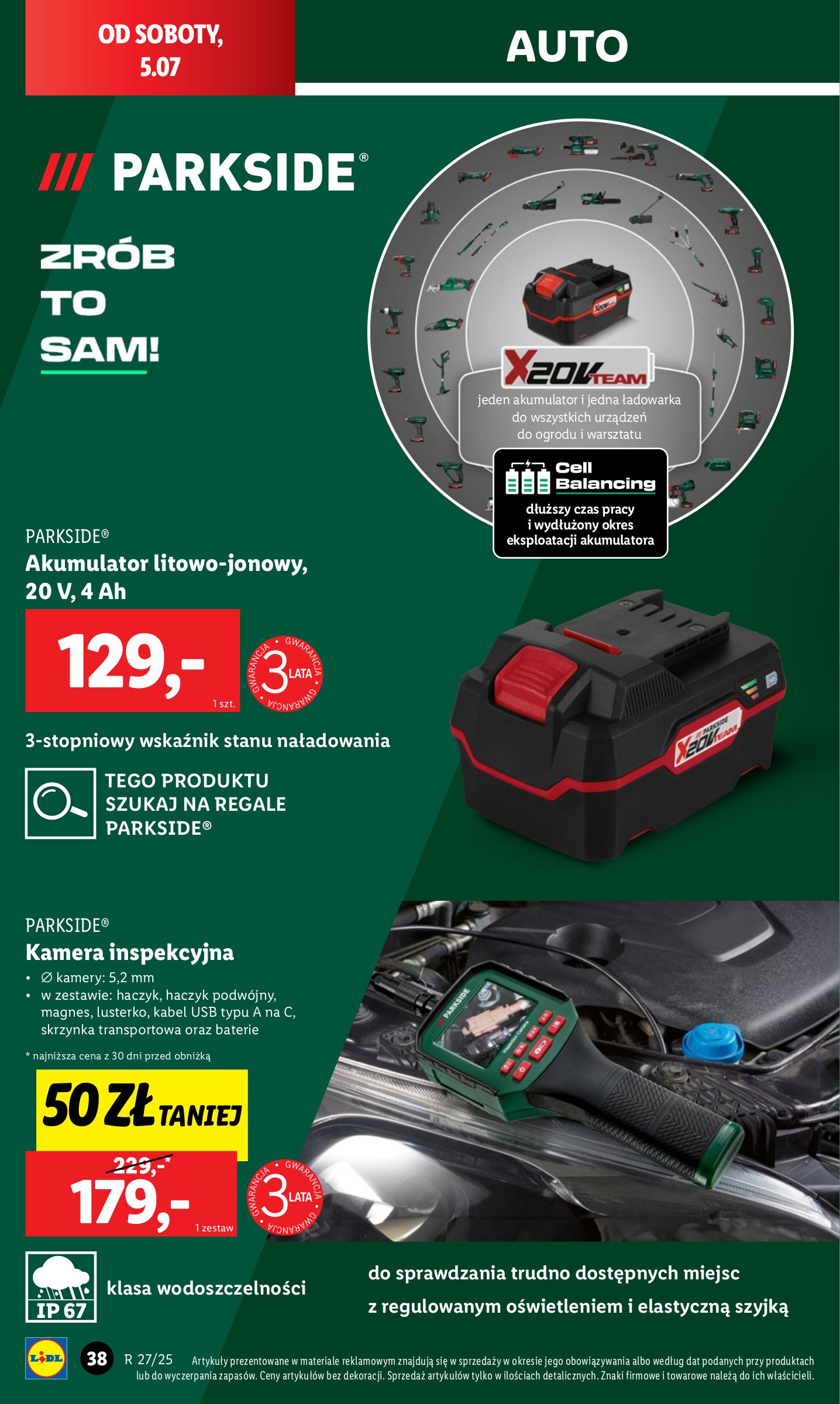 lidl - Gazetka Lidl - Katalog Okazji ważna od 30.06. - 05.07. - page: 40 lidl - Gazetka Lidl - Katalog Okazji ważna od 30.06. - 05.07. - page: 40