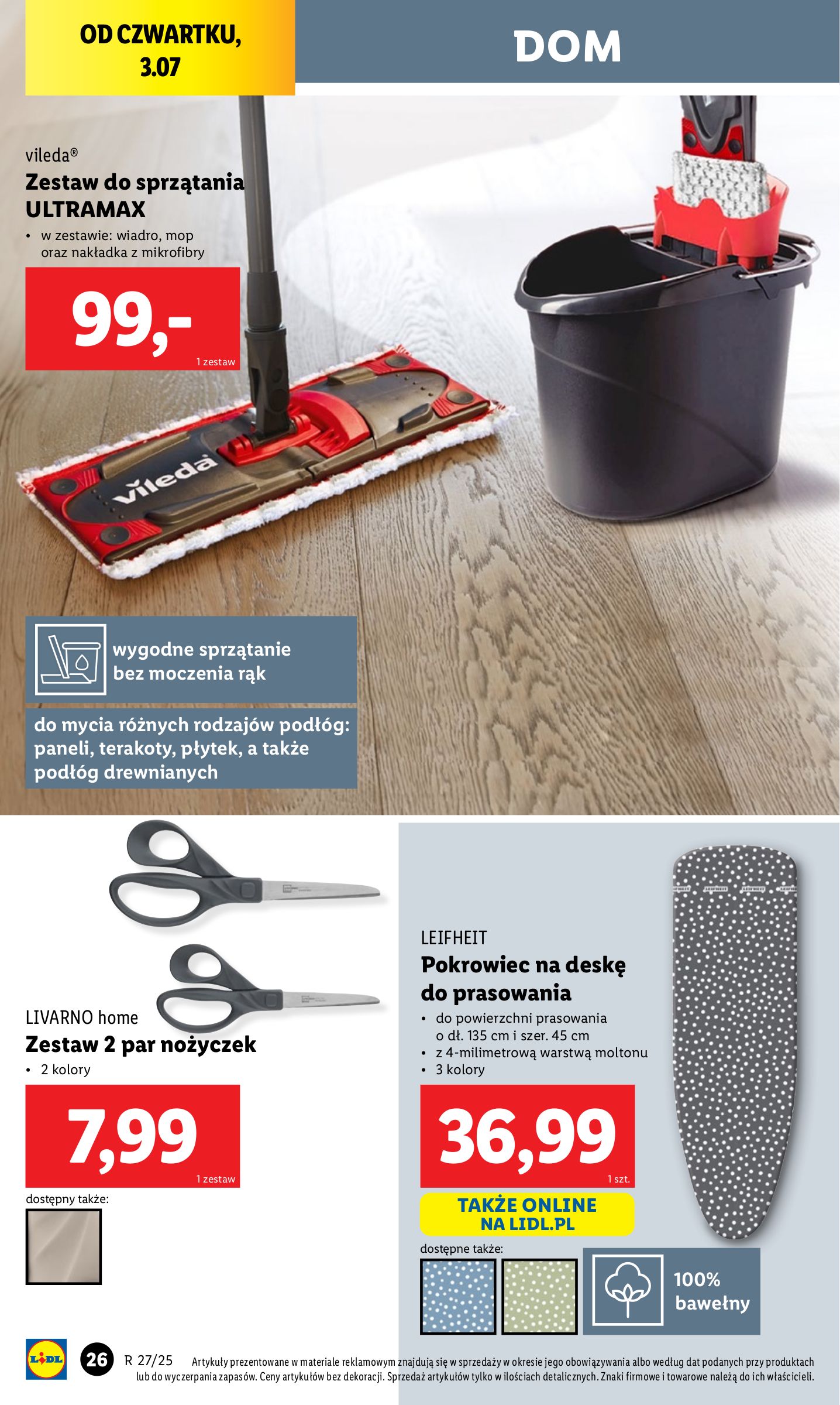 lidl - Gazetka Lidl - Katalog Okazji ważna od 30.06. - 05.07. - page: 26 lidl - Gazetka Lidl - Katalog Okazji ważna od 30.06. - 05.07. - page: 26