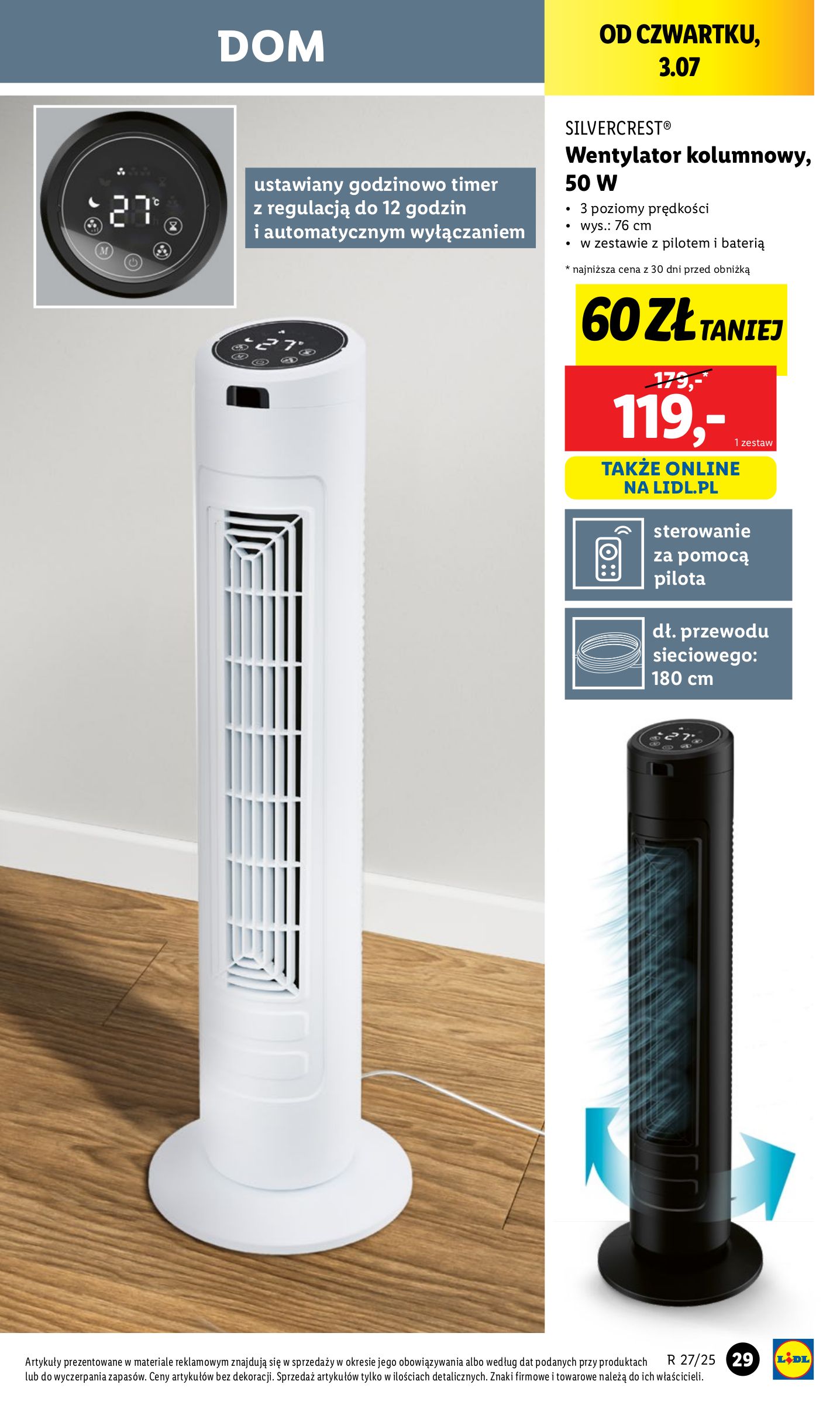 lidl - Gazetka Lidl - Katalog Okazji ważna od 30.06. - 05.07. - page: 29 lidl - Gazetka Lidl - Katalog Okazji ważna od 30.06. - 05.07. - page: 29