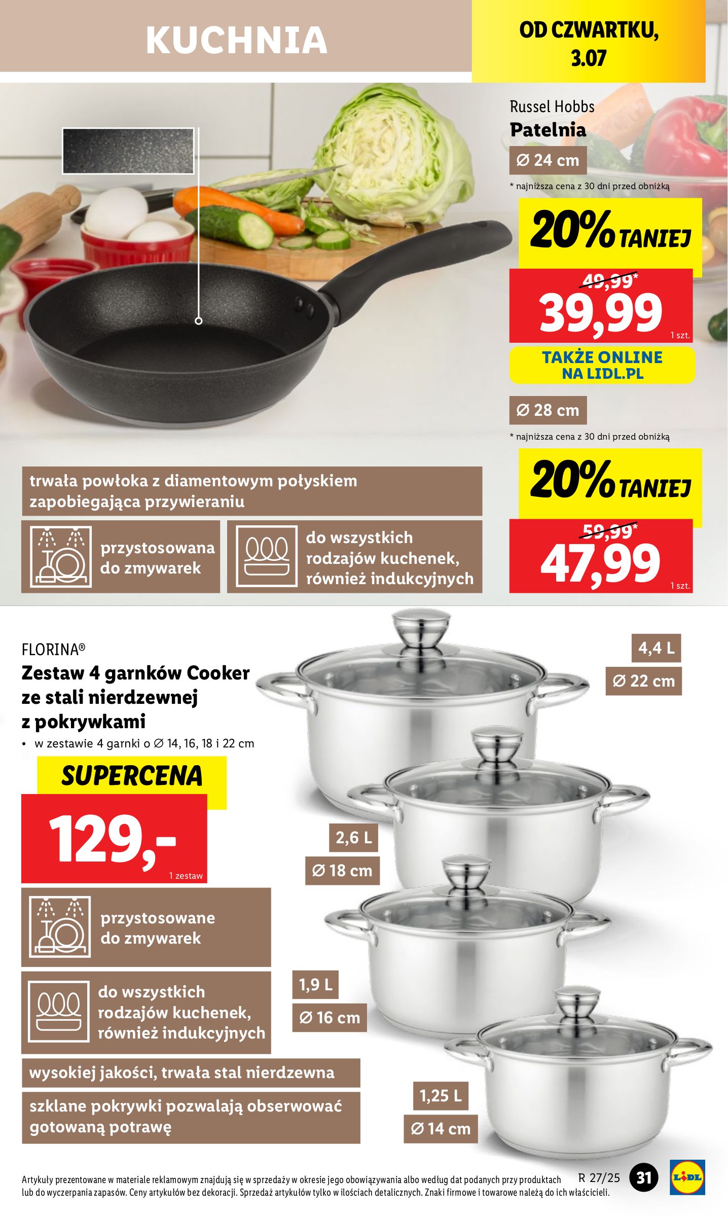 lidl - Gazetka Lidl - Katalog Okazji ważna od 30.06. - 05.07. - page: 31 lidl - Gazetka Lidl - Katalog Okazji ważna od 30.06. - 05.07. - page: 31