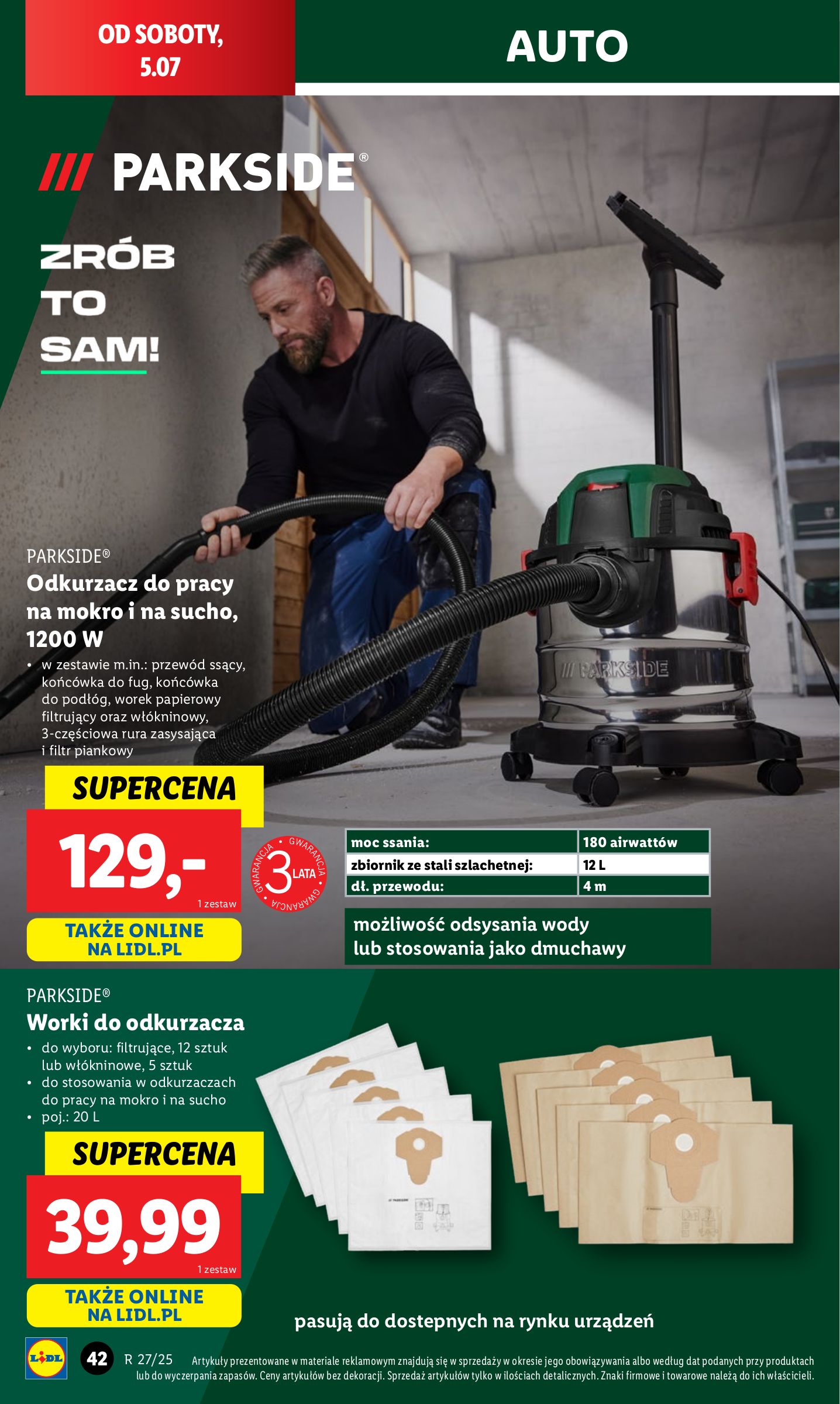 lidl - Gazetka Lidl - Katalog Okazji ważna od 30.06. - 05.07. - page: 44 lidl - Gazetka Lidl - Katalog Okazji ważna od 30.06. - 05.07. - page: 44