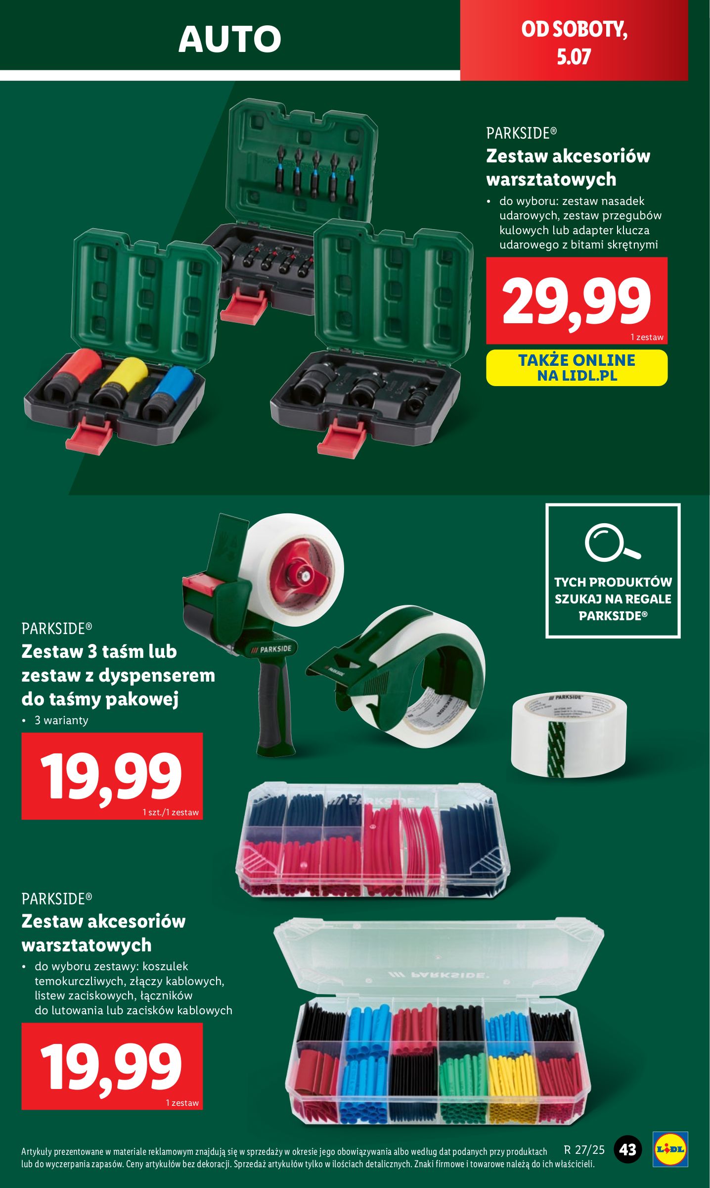 lidl - Gazetka Lidl - Katalog Okazji ważna od 30.06. - 05.07. - page: 45 lidl - Gazetka Lidl - Katalog Okazji ważna od 30.06. - 05.07. - page: 45