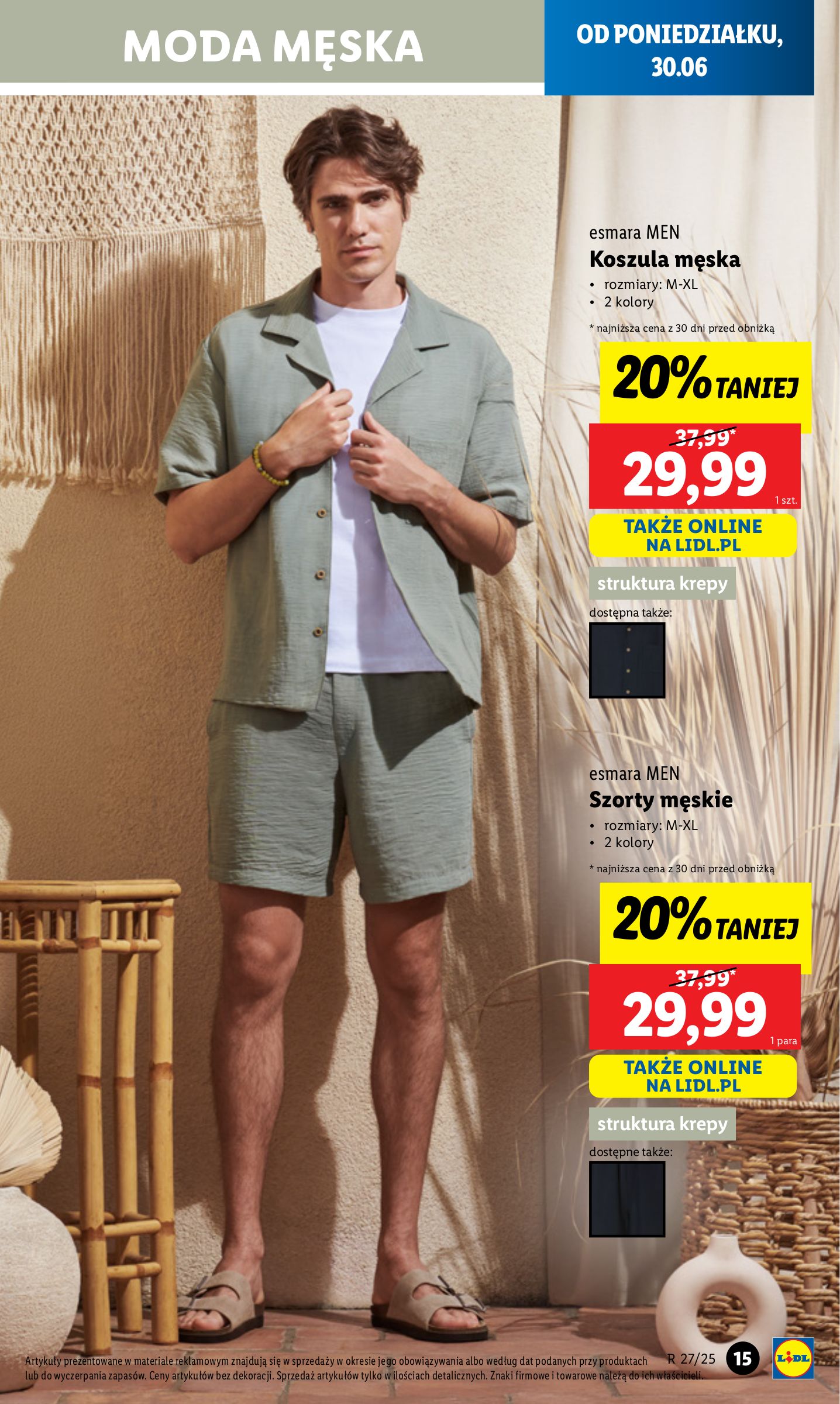 lidl - Gazetka Lidl - Katalog Okazji ważna od 30.06. - 05.07. - page: 15 lidl - Gazetka Lidl - Katalog Okazji ważna od 30.06. - 05.07. - page: 15