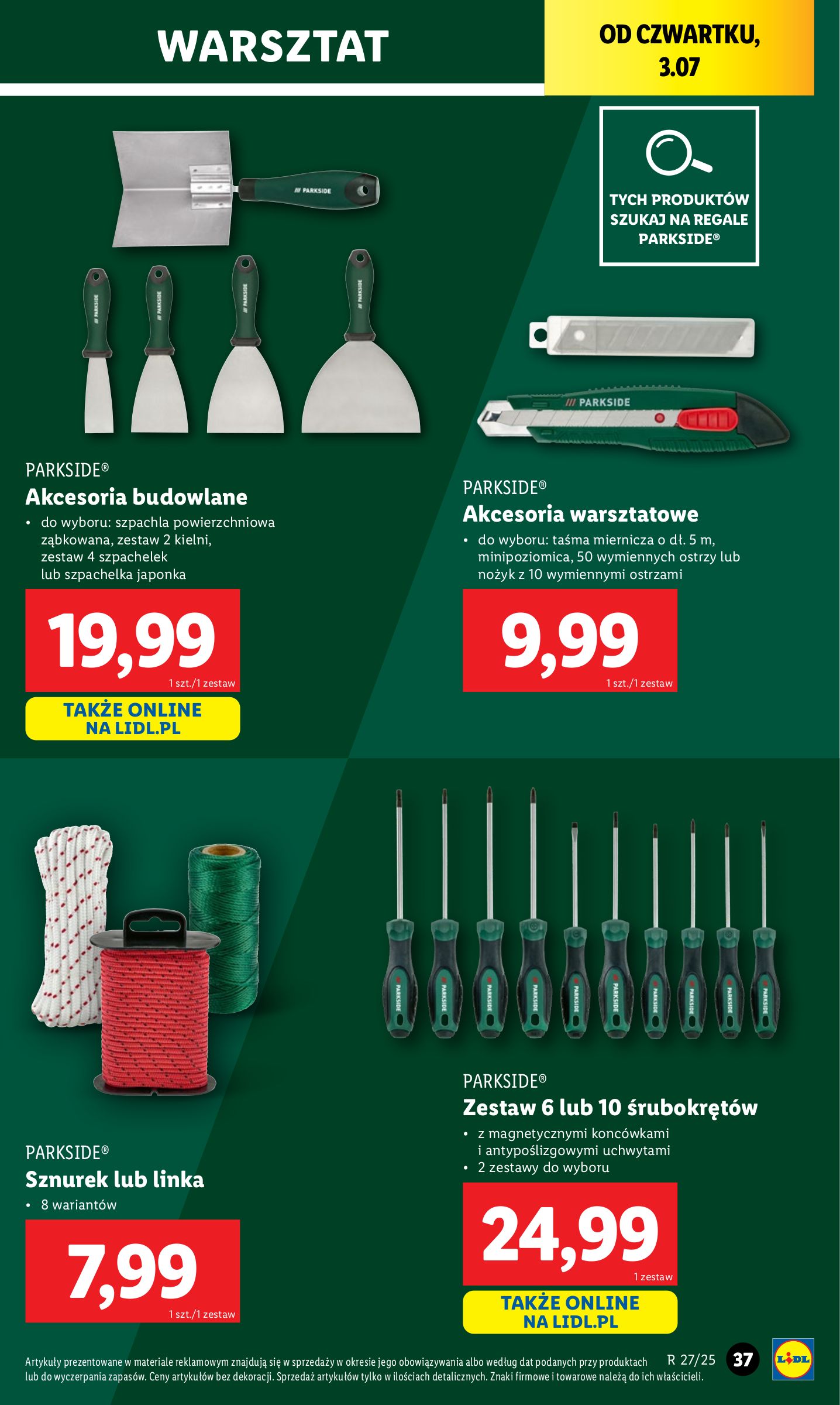 lidl - Gazetka Lidl - Katalog Okazji ważna od 30.06. - 05.07. - page: 39 lidl - Gazetka Lidl - Katalog Okazji ważna od 30.06. - 05.07. - page: 39