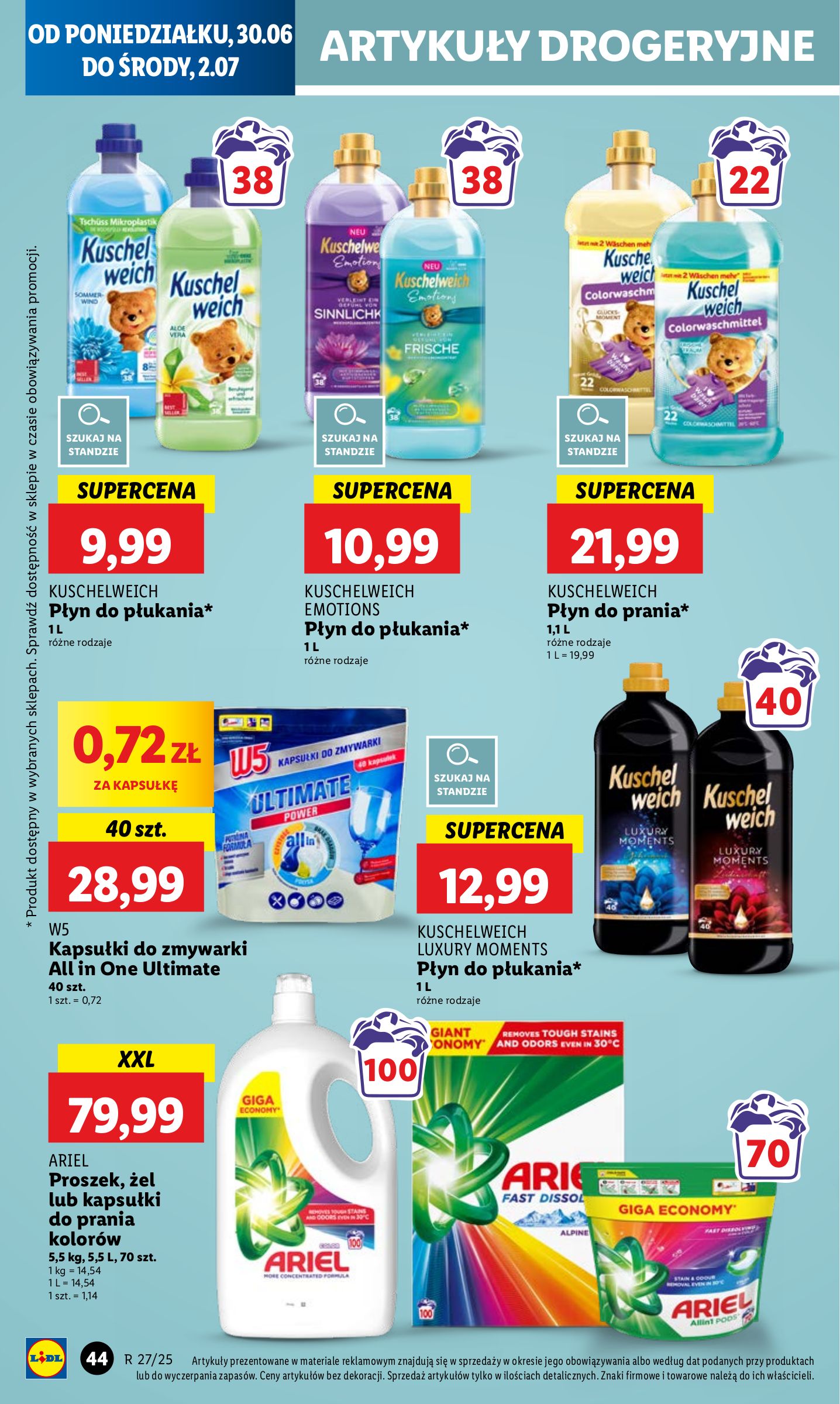 lidl - Gazetka Lidl ważna od 30.06. - 02.07. - page: 52 lidl - Gazetka Lidl ważna od 30.06. - 02.07. - page: 52