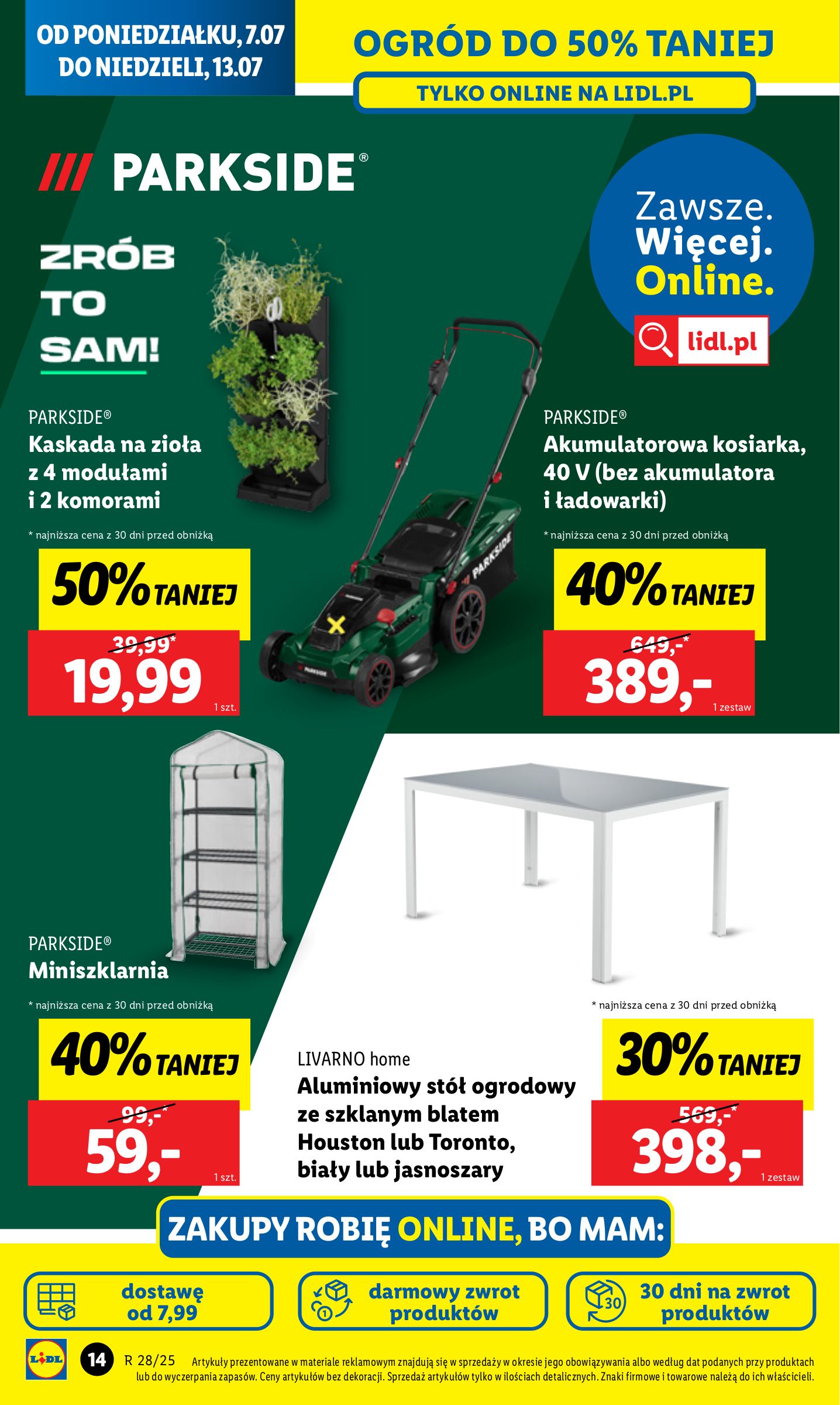lidl - Gazetka Lidl - Katalog Okazji ważna od 07.07. - 12.07. - page: 14 lidl - Gazetka Lidl - Katalog Okazji ważna od 07.07. - 12.07. - page: 14