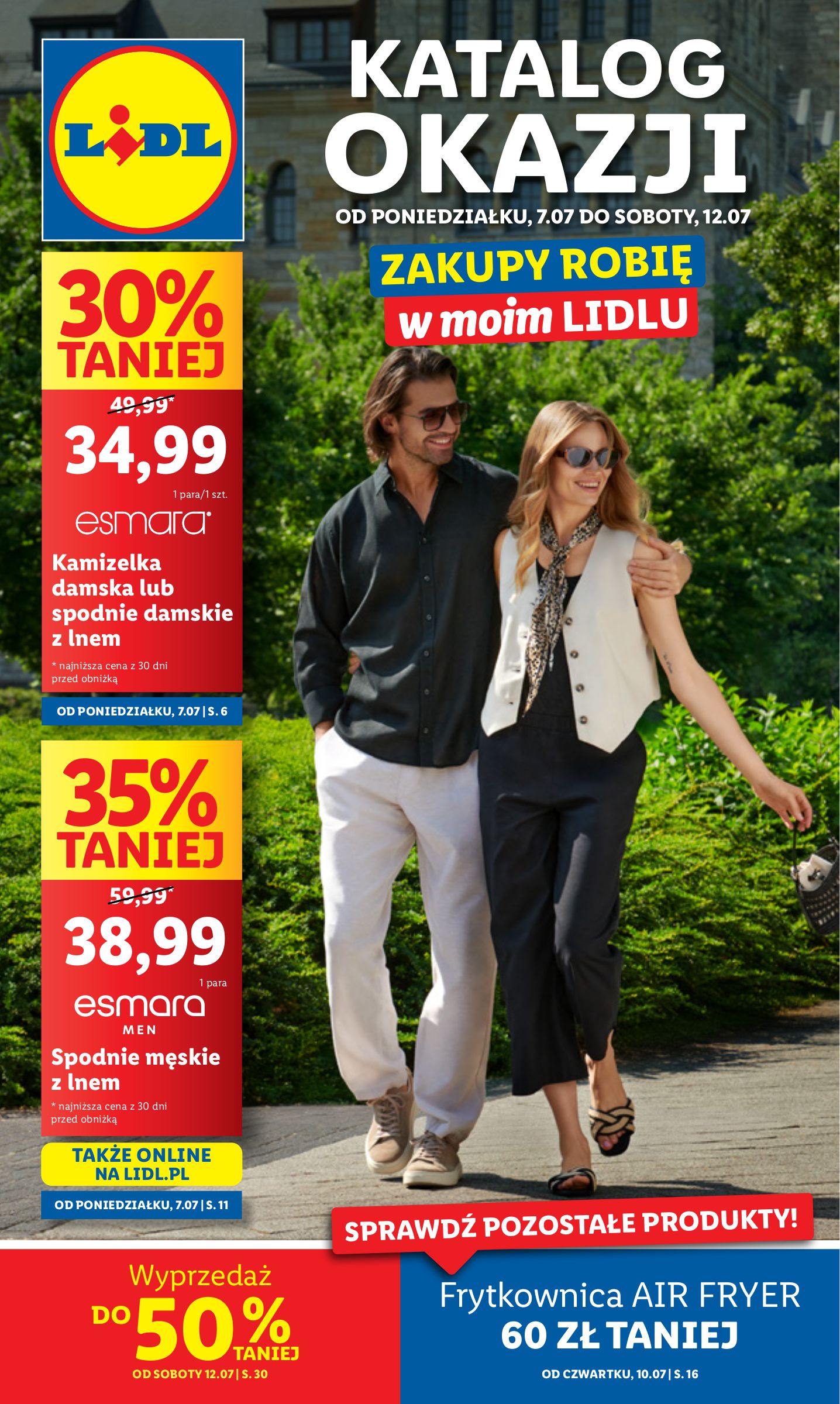 lidl - Gazetka Lidl - Katalog Okazji ważna od 07.07. - 12.07.