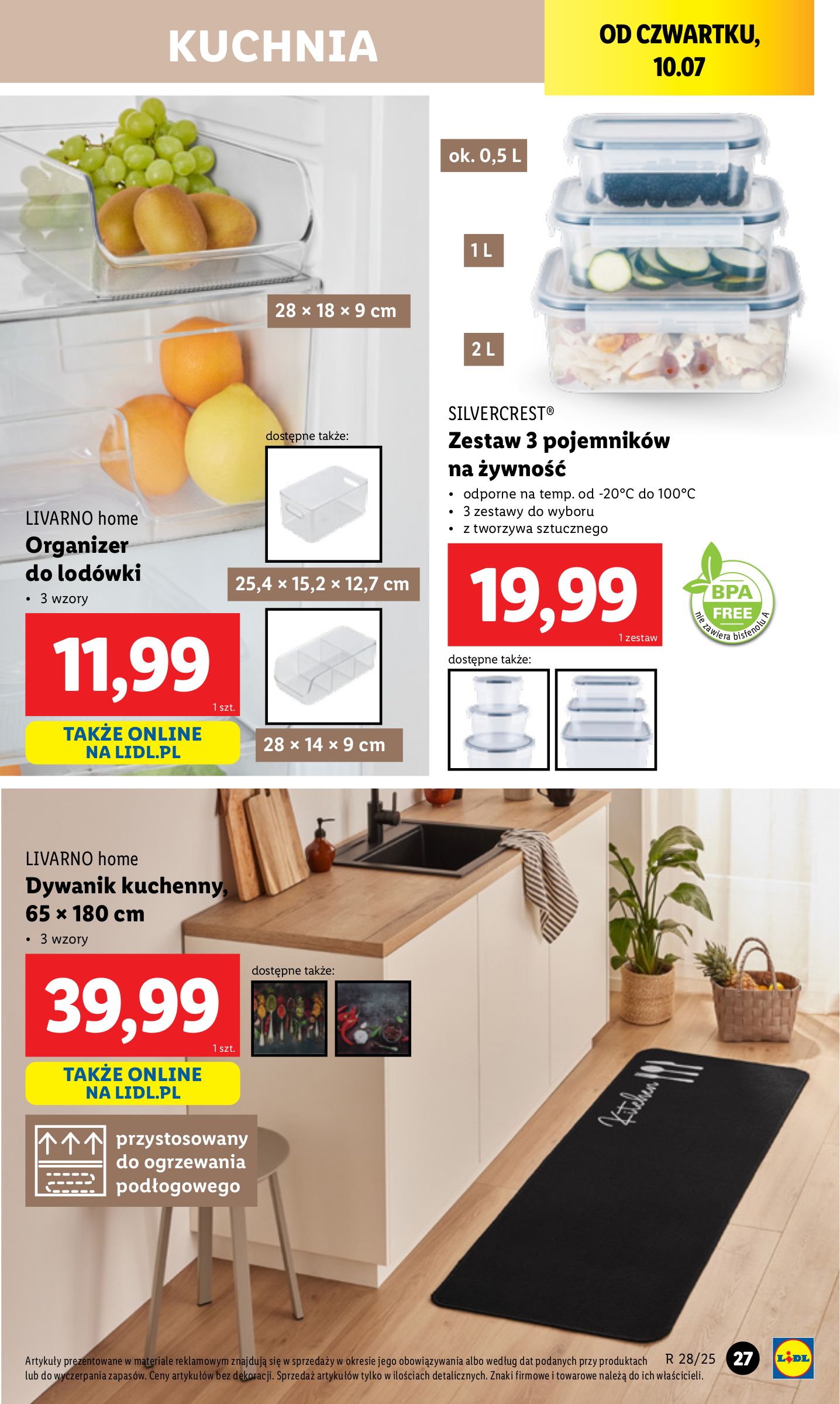 lidl - Gazetka Lidl - Katalog Okazji ważna od 07.07. - 12.07. - page: 29 lidl - Gazetka Lidl - Katalog Okazji ważna od 07.07. - 12.07. - page: 29