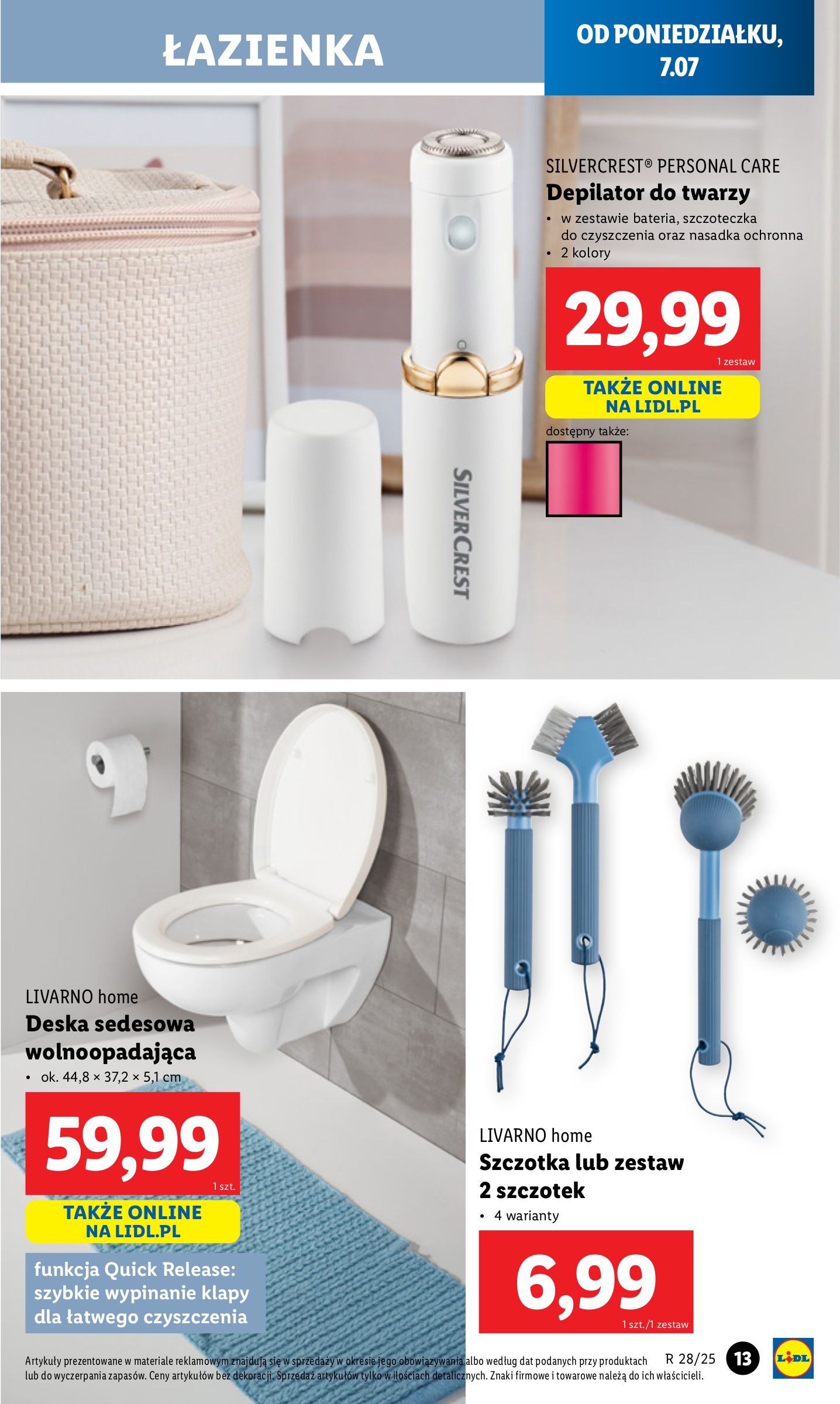 lidl - Gazetka Lidl - Katalog Okazji ważna od 07.07. - 12.07. - page: 13 lidl - Gazetka Lidl - Katalog Okazji ważna od 07.07. - 12.07. - page: 13
