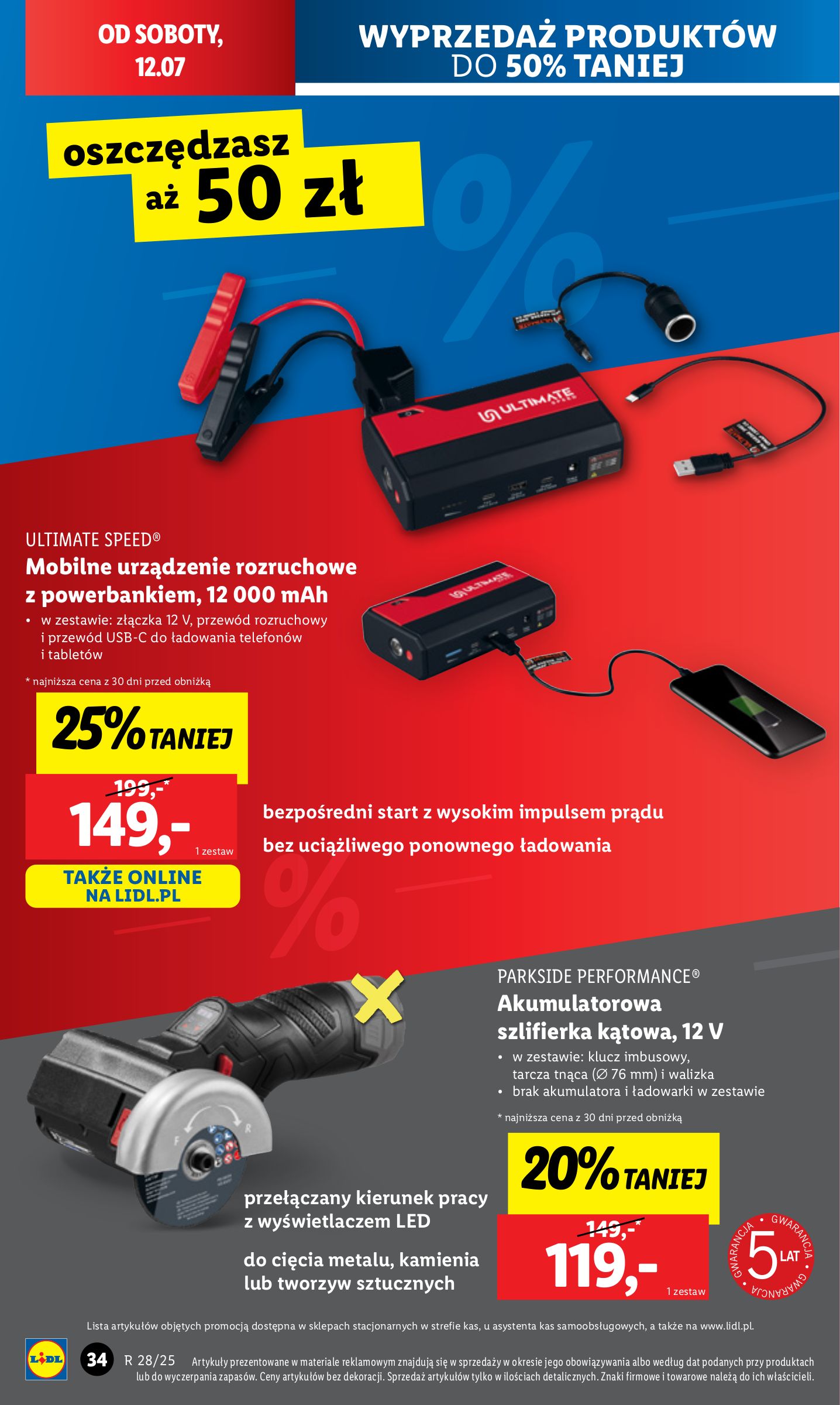 lidl - Gazetka Lidl - Katalog Okazji ważna od 07.07. - 12.07. - page: 36 lidl - Gazetka Lidl - Katalog Okazji ważna od 07.07. - 12.07. - page: 36