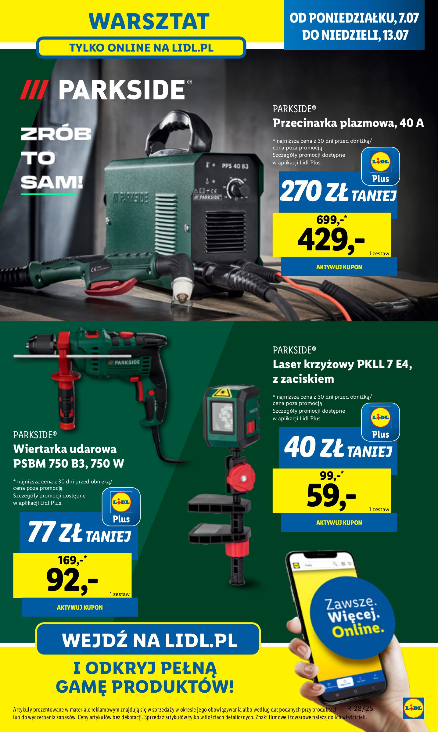 lidl - Gazetka Lidl - Katalog Okazji ważna od 07.07. - 12.07. - page: 15 lidl - Gazetka Lidl - Katalog Okazji ważna od 07.07. - 12.07. - page: 15