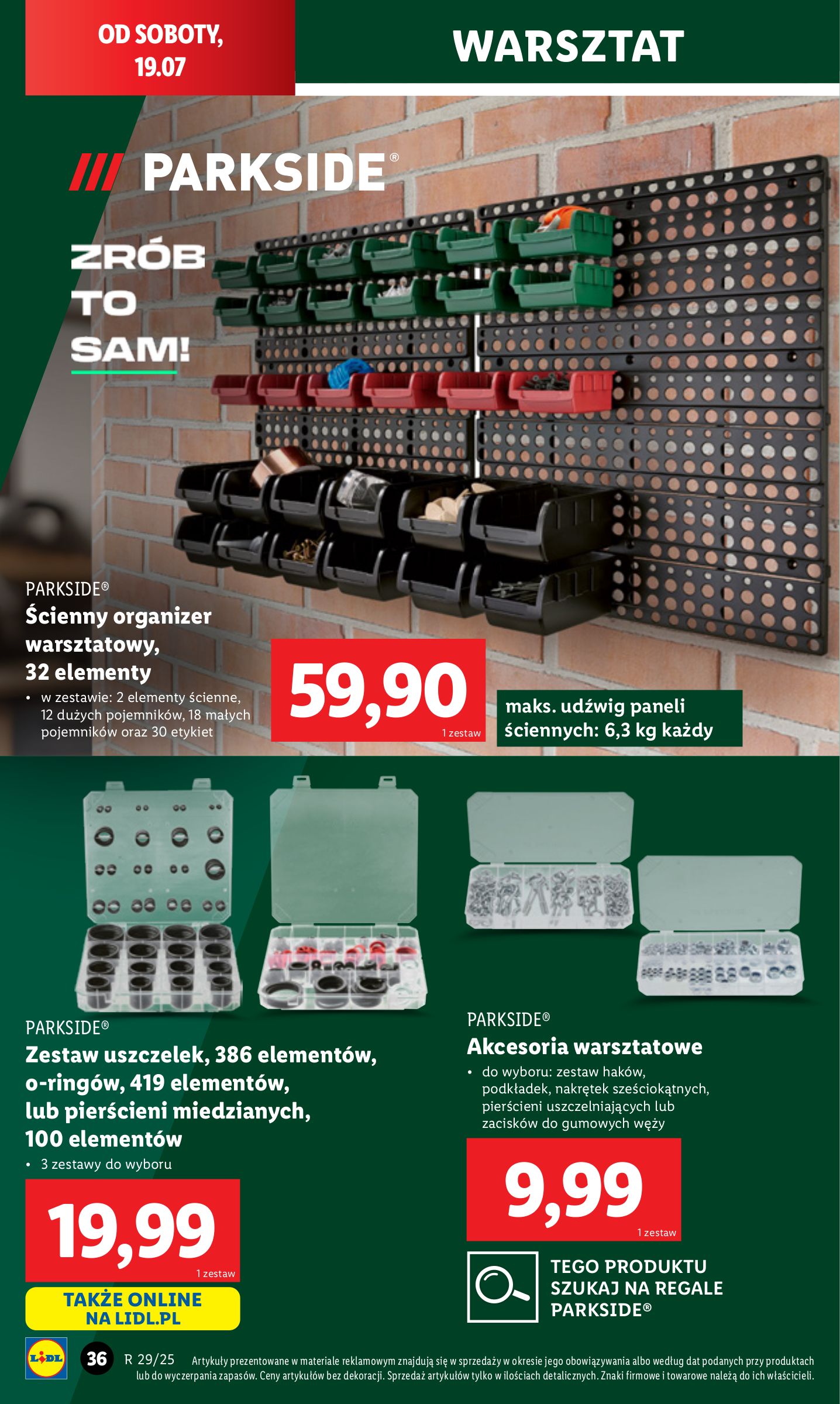 lidl - Gazetka Lidl - Katalog Okazji ważna od 14.07. - 19.07. - page: 46