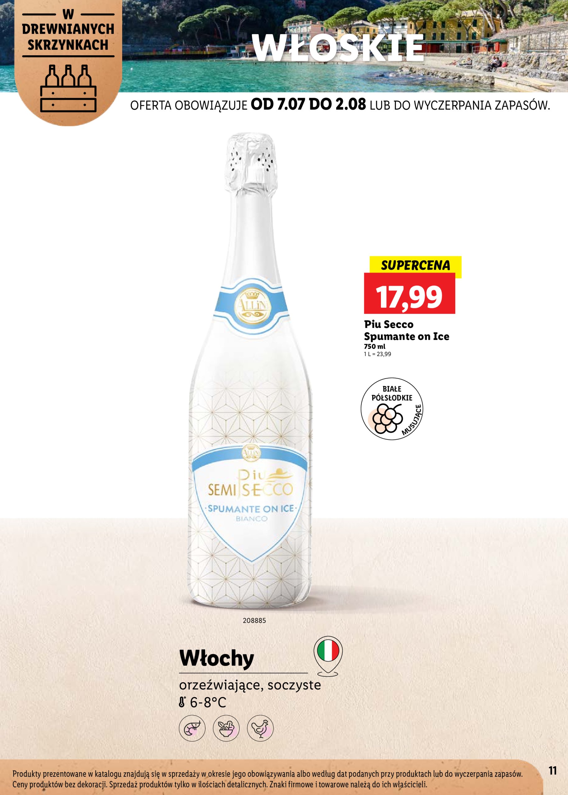 lidl - Gazetka Lidl - Karta win ważna od 07.07. - 02.08. - page: 11