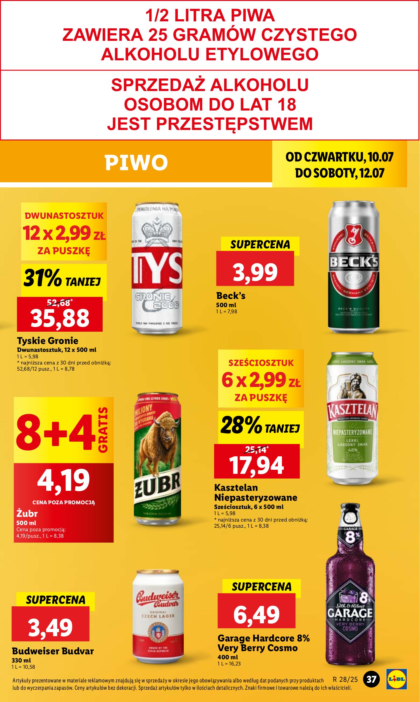 lidl - Gazetka Lidl ważna od 10.07. - 12.07. - page: 47 lidl - Gazetka Lidl ważna od 10.07. - 12.07. - page: 47