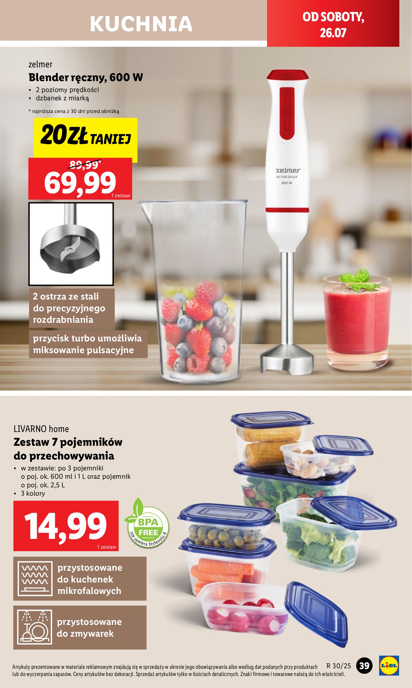 lidl - Gazetka Lidl - Katalog Okazji ważna od 21.07. - 26.07. - page: 43 lidl - Gazetka Lidl - Katalog Okazji ważna od 21.07. - 26.07. - page: 43