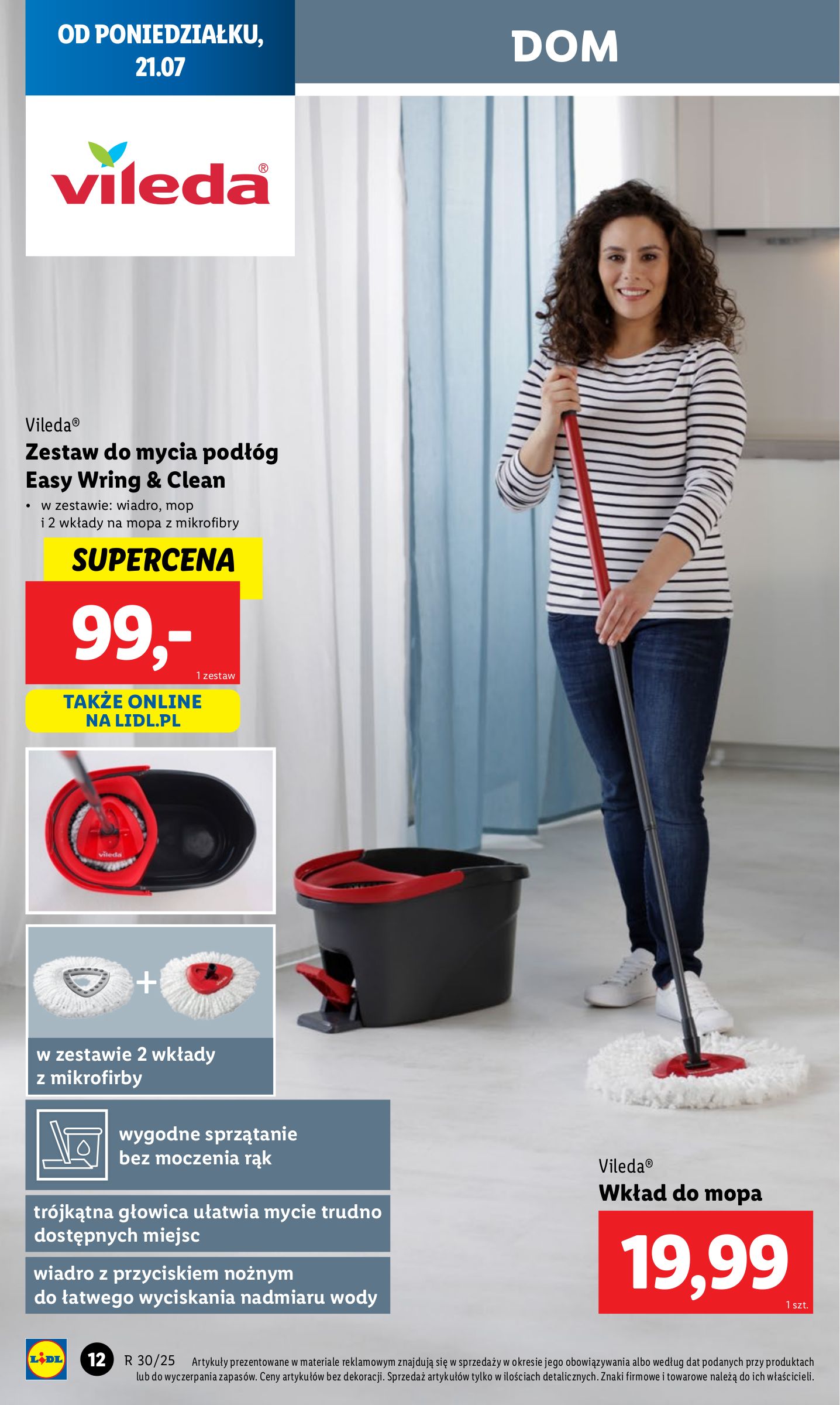 lidl - Gazetka Lidl - Katalog Okazji ważna od 21.07. - 26.07. - page: 12 lidl - Gazetka Lidl - Katalog Okazji ważna od 21.07. - 26.07. - page: 12
