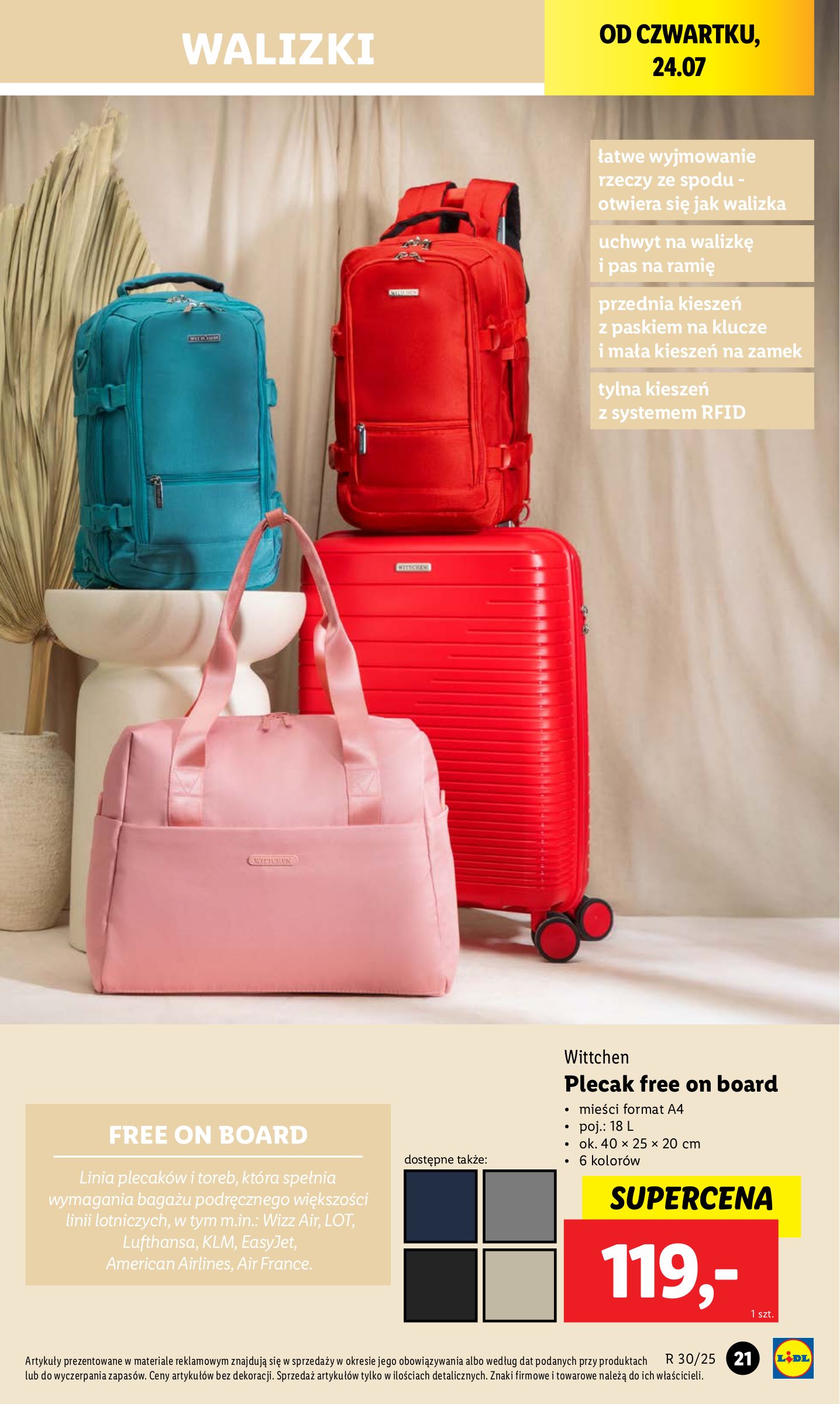 lidl - Gazetka Lidl - Katalog Okazji ważna od 21.07. - 26.07. - page: 25 lidl - Gazetka Lidl - Katalog Okazji ważna od 21.07. - 26.07. - page: 25