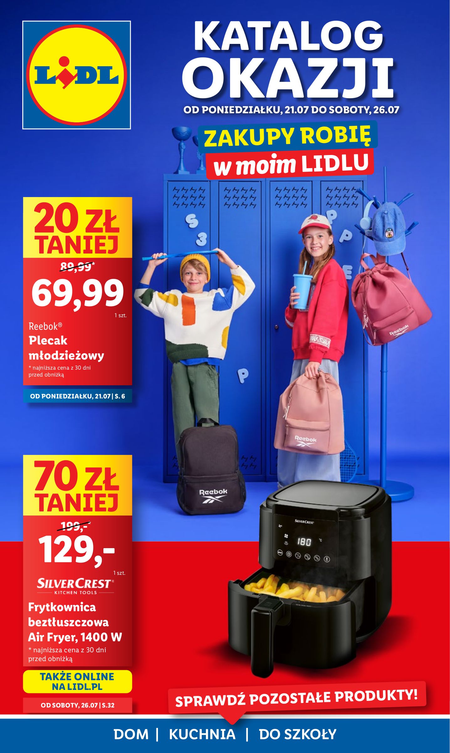 lidl - Gazetka Lidl - Katalog Okazji ważna od 21.07. - 26.07.
