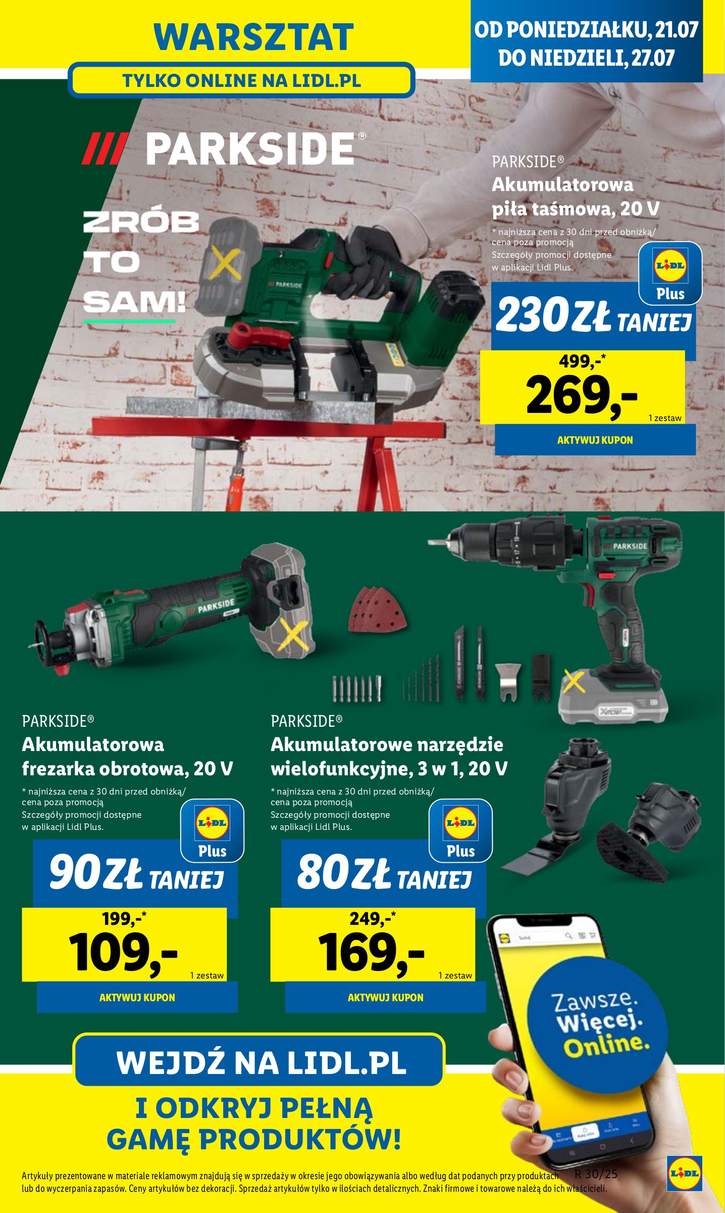 lidl - Gazetka Lidl - Katalog Okazji ważna od 21.07. - 26.07. - page: 19 lidl - Gazetka Lidl - Katalog Okazji ważna od 21.07. - 26.07. - page: 19