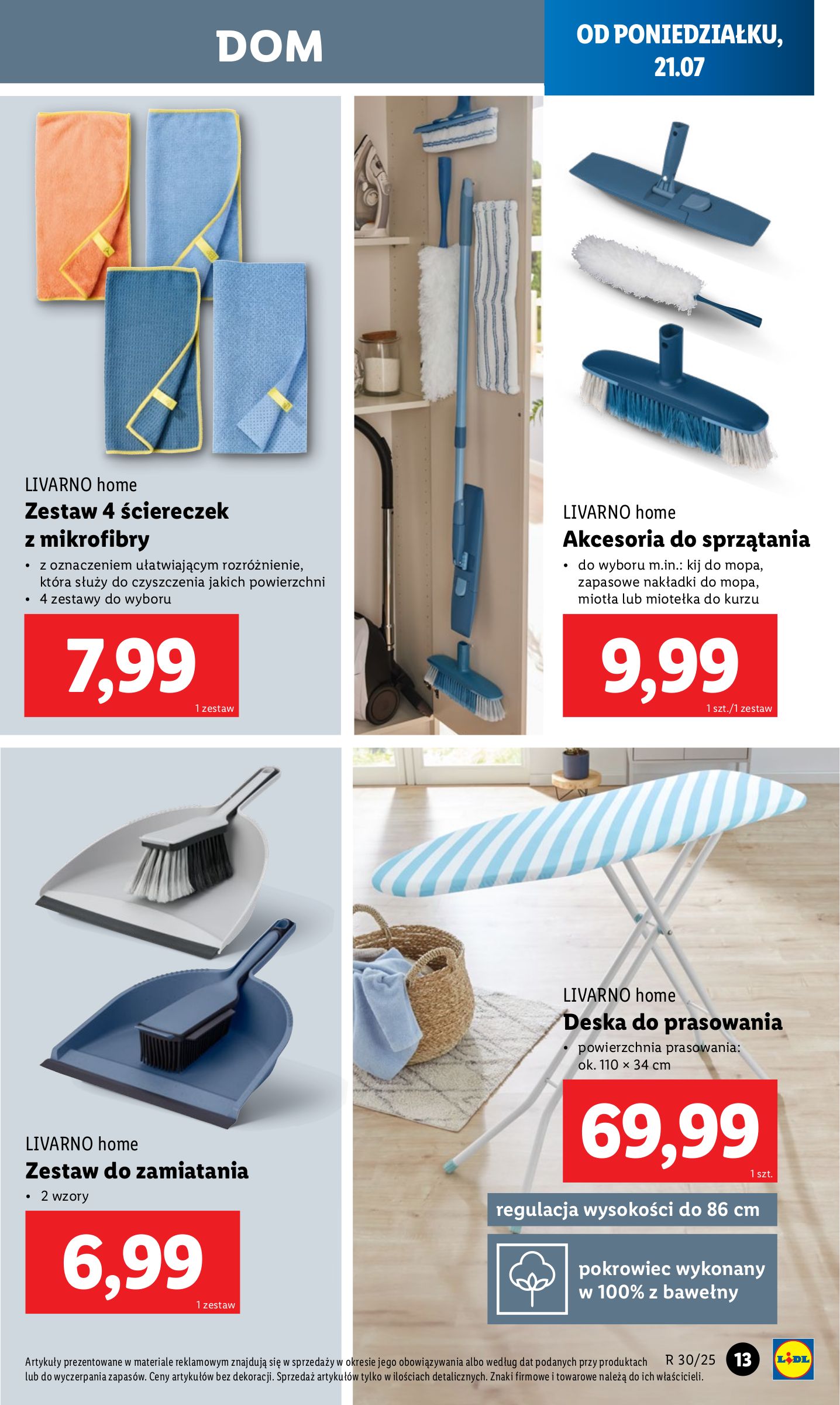 lidl - Gazetka Lidl - Katalog Okazji ważna od 21.07. - 26.07. - page: 13 lidl - Gazetka Lidl - Katalog Okazji ważna od 21.07. - 26.07. - page: 13