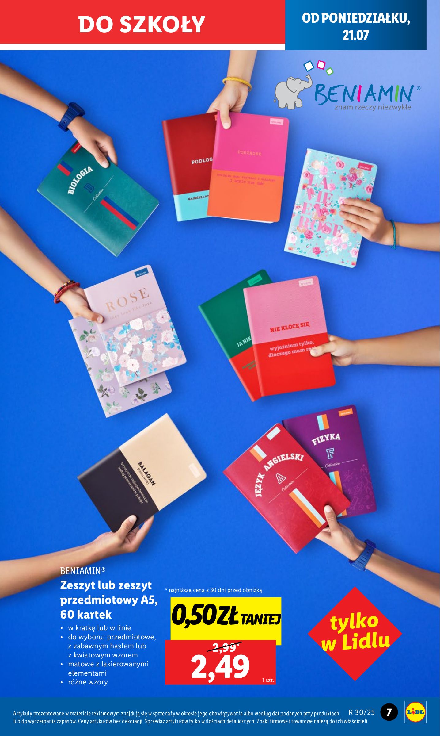 lidl - Gazetka Lidl - Katalog Okazji ważna od 21.07. - 26.07. - page: 7 lidl - Gazetka Lidl - Katalog Okazji ważna od 21.07. - 26.07. - page: 7
