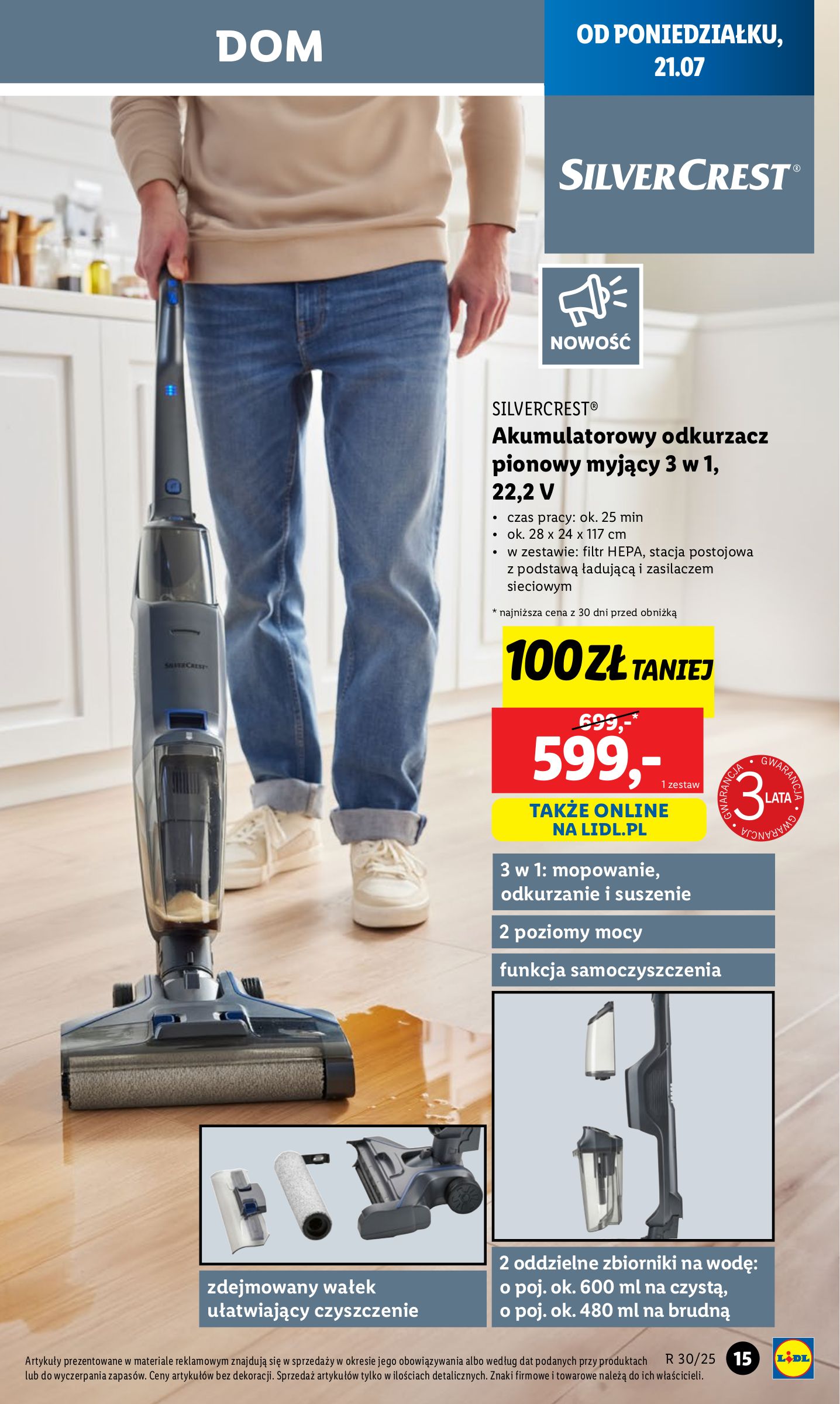 lidl - Gazetka Lidl - Katalog Okazji ważna od 21.07. - 26.07. - page: 15 lidl - Gazetka Lidl - Katalog Okazji ważna od 21.07. - 26.07. - page: 15