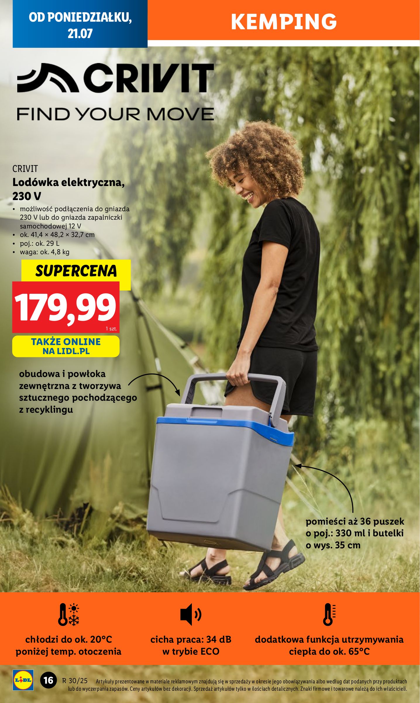 lidl - Gazetka Lidl - Katalog Okazji ważna od 21.07. - 26.07. - page: 16 lidl - Gazetka Lidl - Katalog Okazji ważna od 21.07. - 26.07. - page: 16