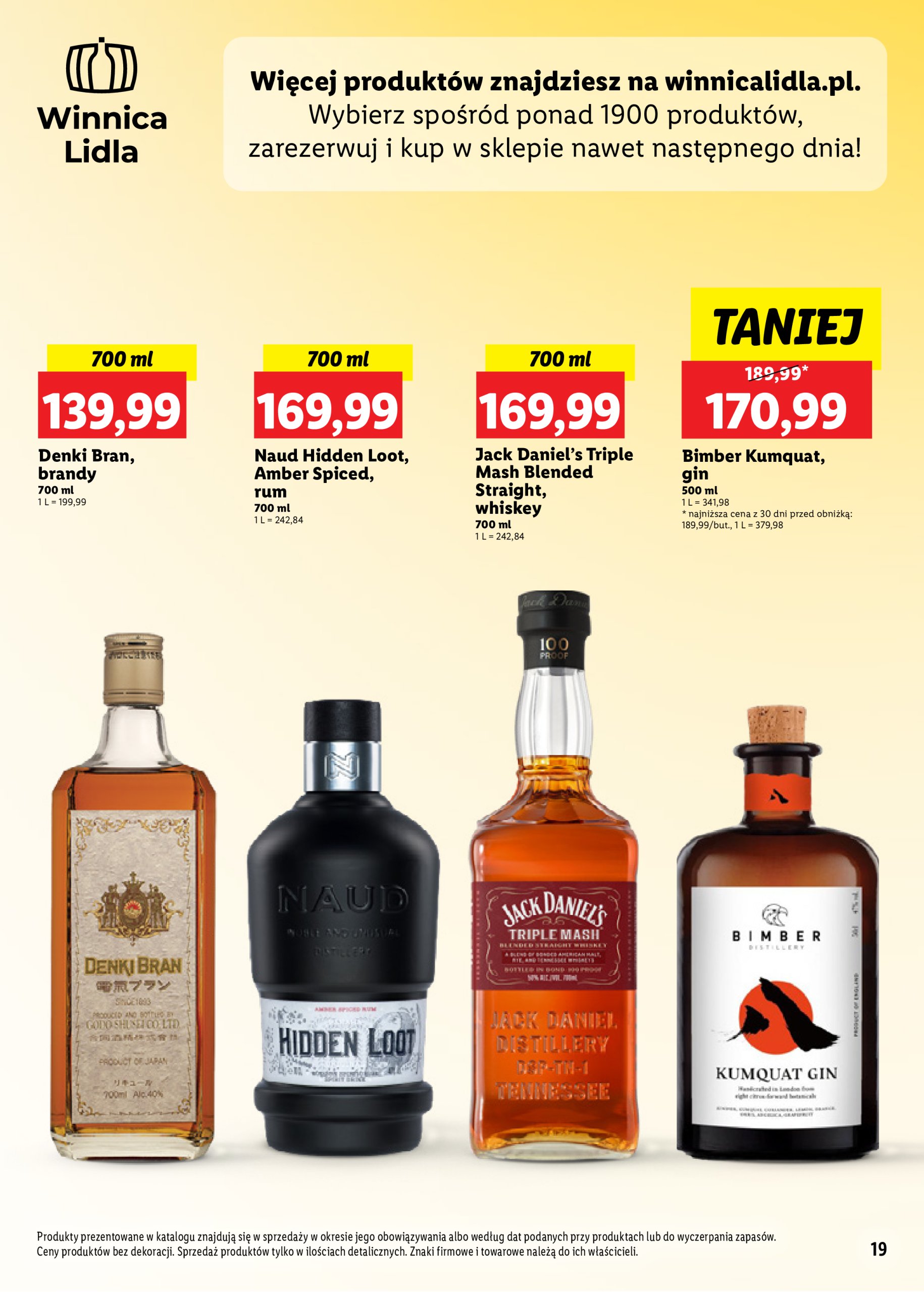 lidl - Gazetka Lidl - Katalog alkoholi mocnych ważna od 14.07. - 16.08. - page: 19