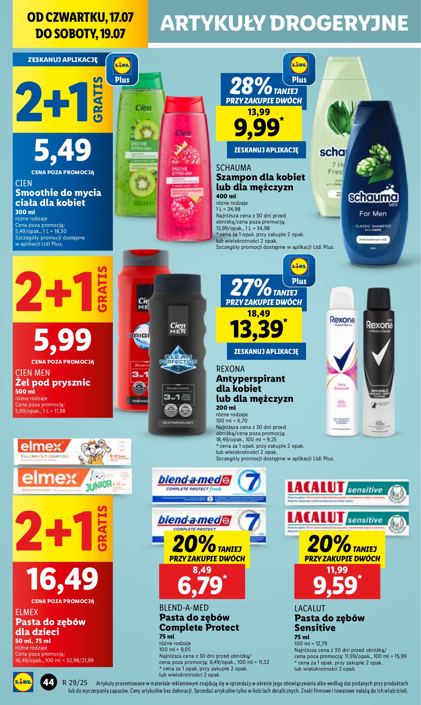 lidl - Gazetka Lidl ważna od 17.07. - 19.07. - page: 54 lidl - Gazetka Lidl ważna od 17.07. - 19.07. - page: 54