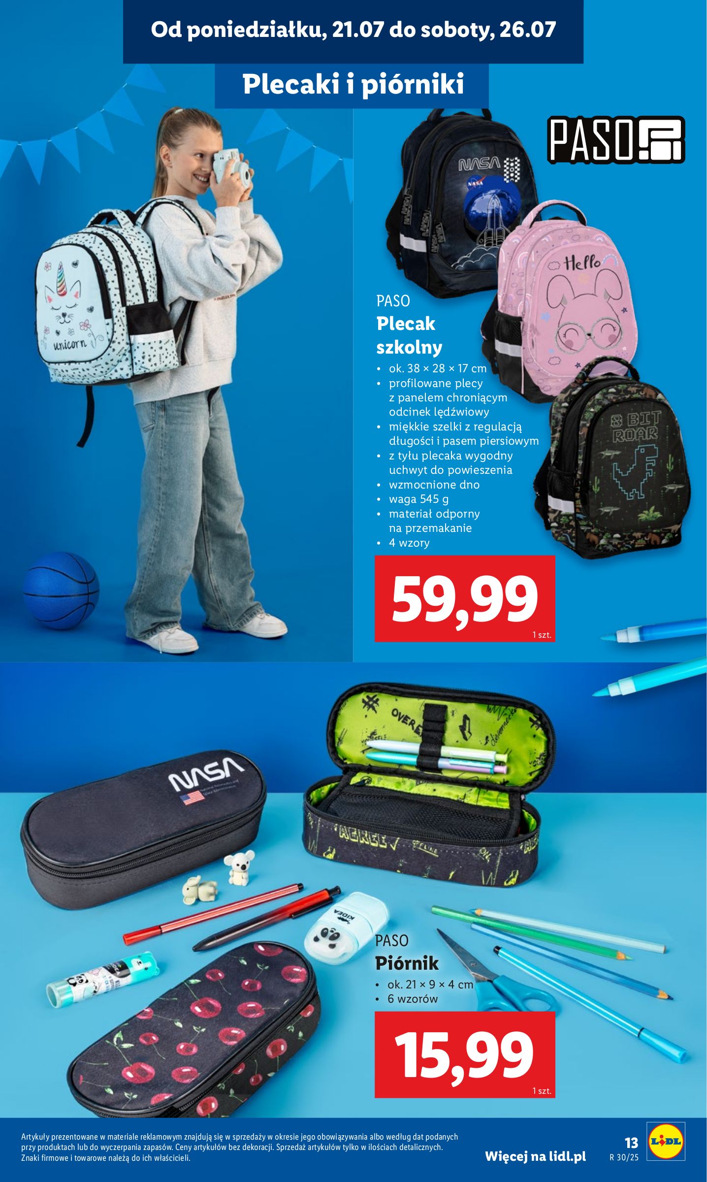 lidl - Gazetka Lidl - Szkoła ważna od 21.07. - 30.08. - page: 15 lidl - Gazetka Lidl - Szkoła ważna od 21.07. - 30.08. - page: 15