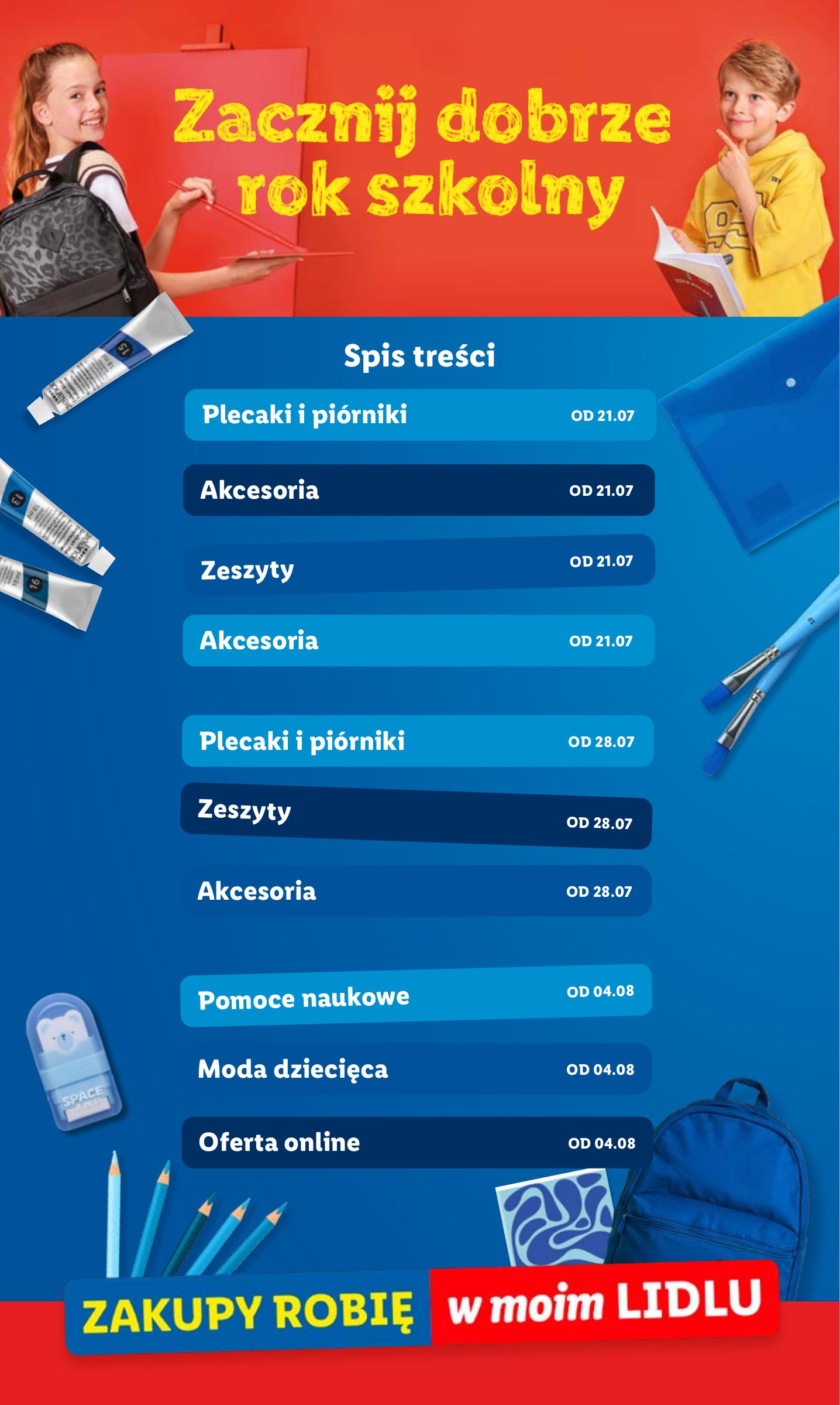 lidl - Gazetka Lidl - Szkoła ważna od 21.07. - 30.08. - page: 2 lidl - Gazetka Lidl - Szkoła ważna od 21.07. - 30.08. - page: 2