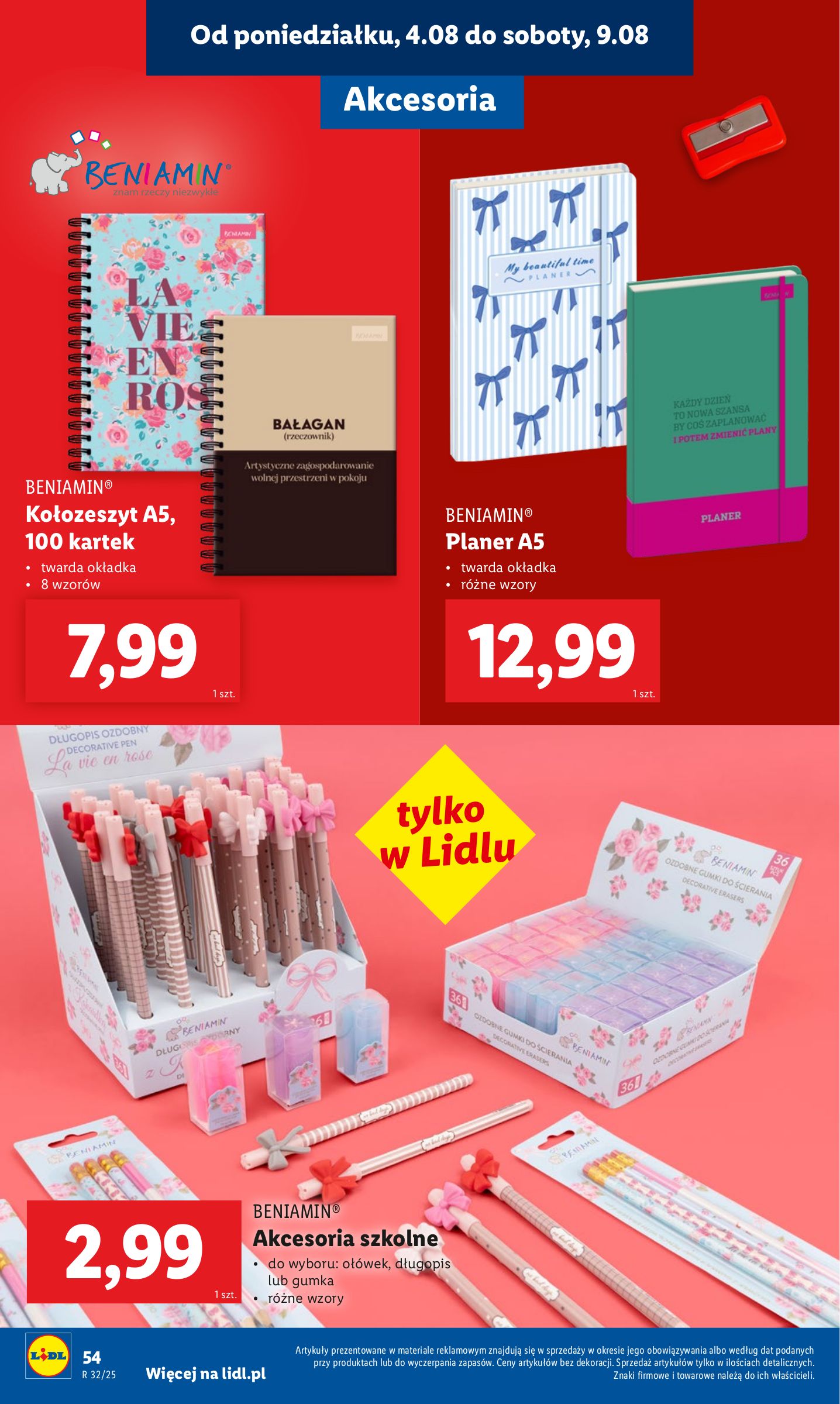 lidl - Gazetka Lidl - Szkoła ważna od 21.07. - 30.08. - page: 56 lidl - Gazetka Lidl - Szkoła ważna od 21.07. - 30.08. - page: 56